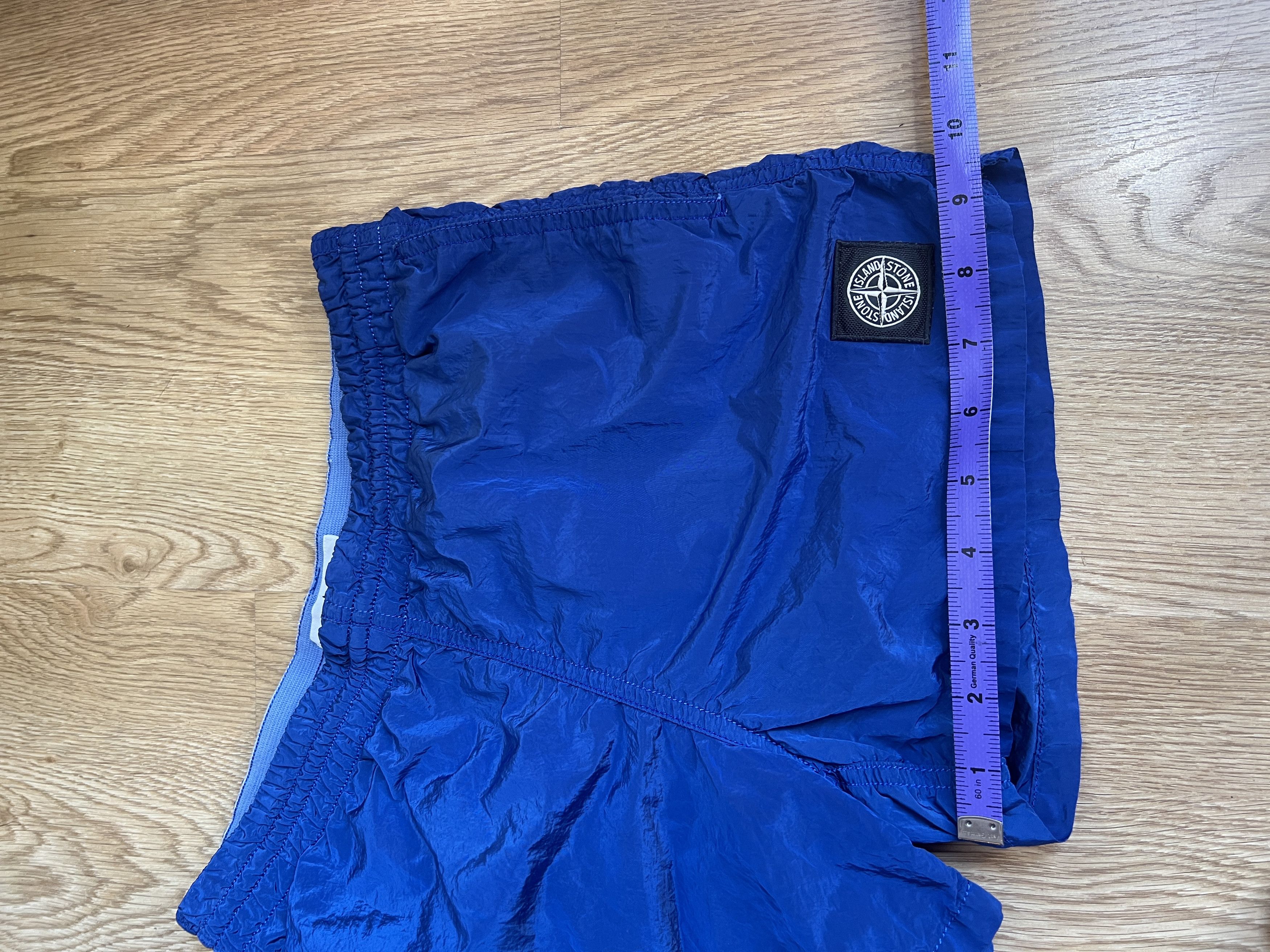Stone Island × Vintage STONE ISLAND NYLON METAL SHORTS JUNIOR Size US 26 / EU 42 - 11 Thumbnail