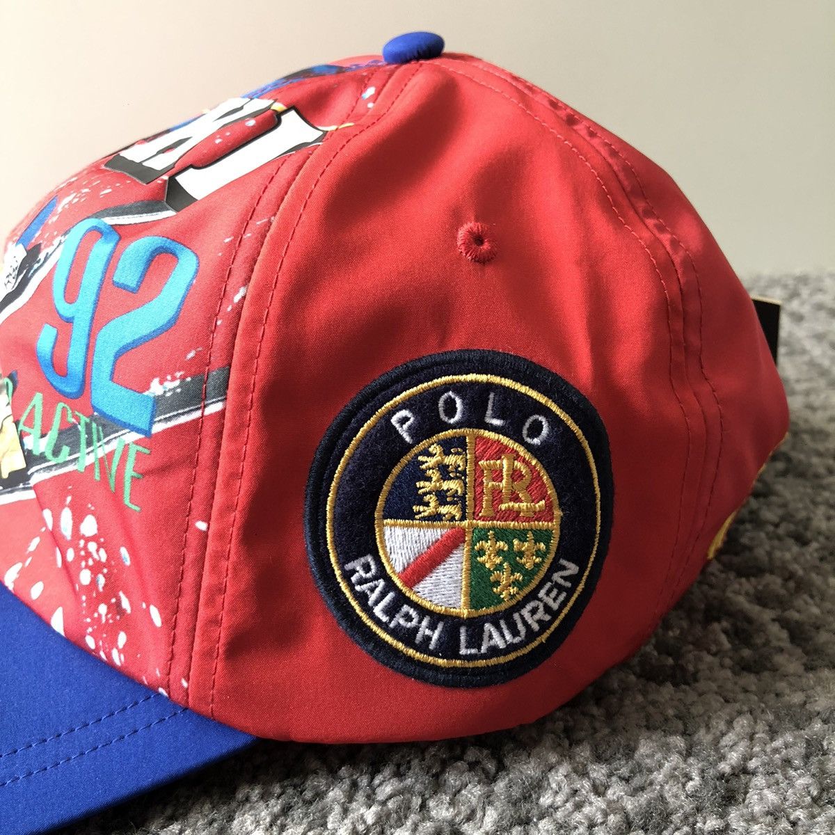 Polo Ralph Lauren POLO RALPHLAUREN "SKI 92" LONGBILL CAP Size ONE SIZE - 2 Thumbnail