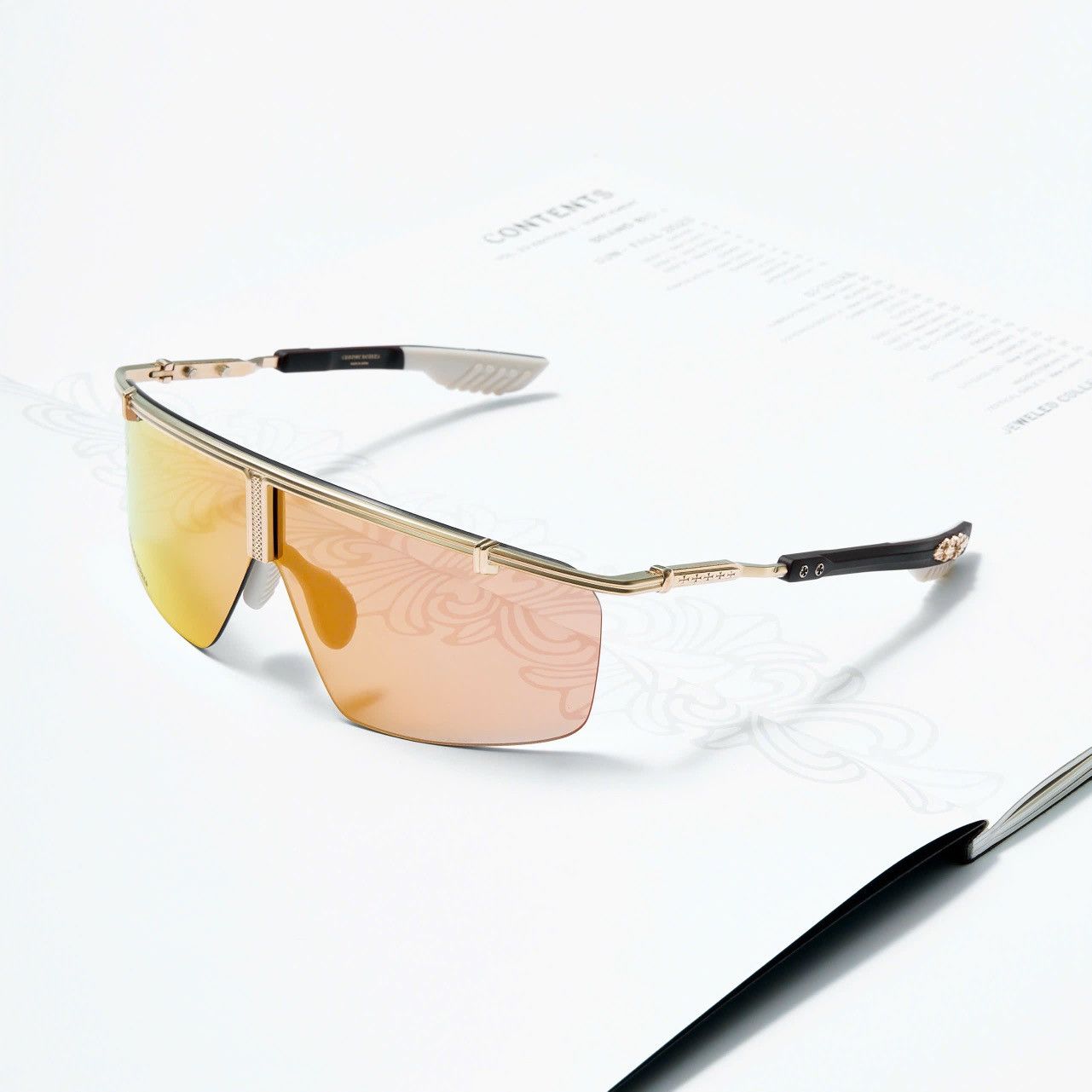 CLITANIC MATTE GP/GP CLASSIC BROWN SUNGLASSES