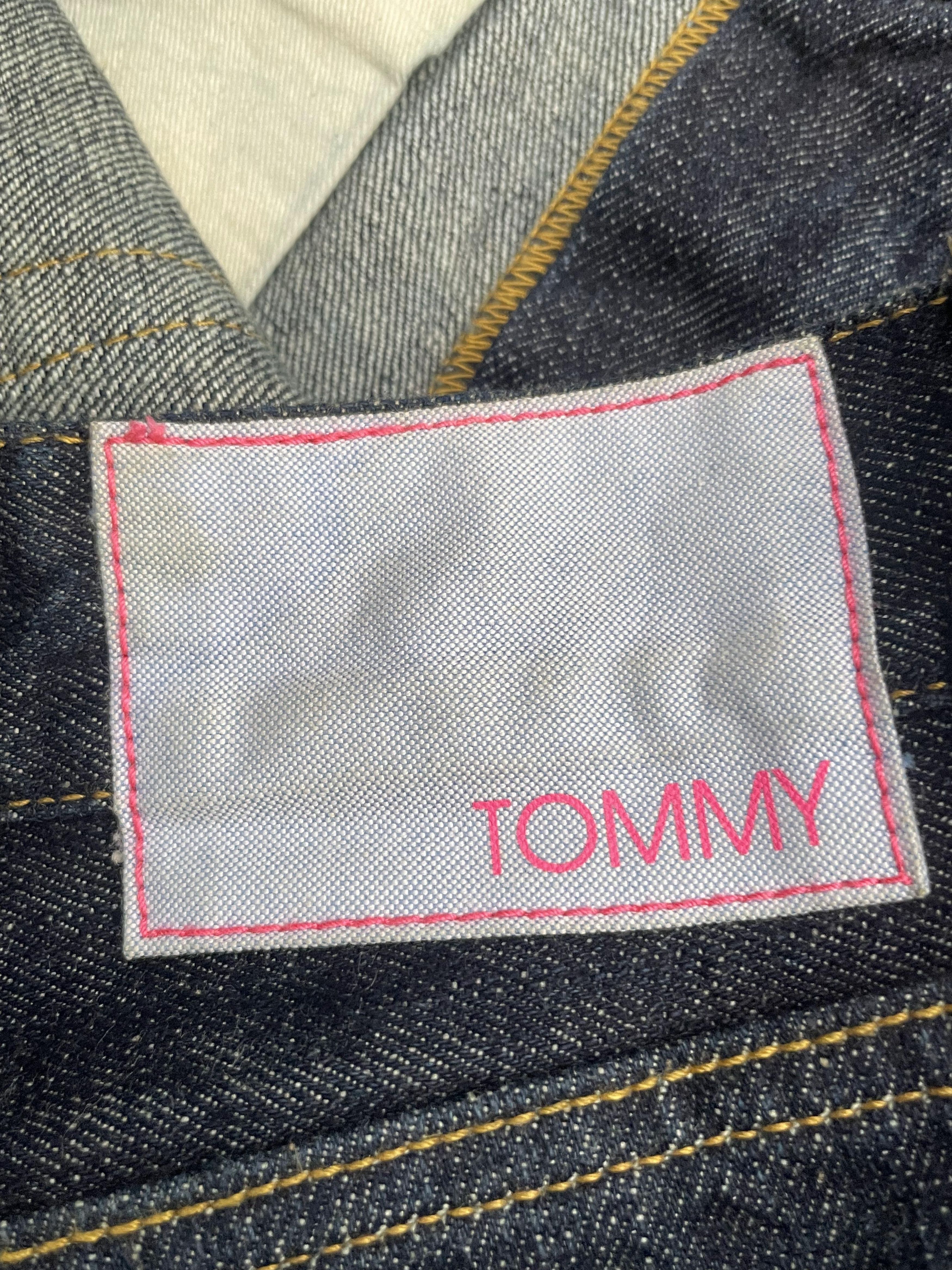 Designer Tommy Custom Painted Denim Size 33" - 11 Thumbnail