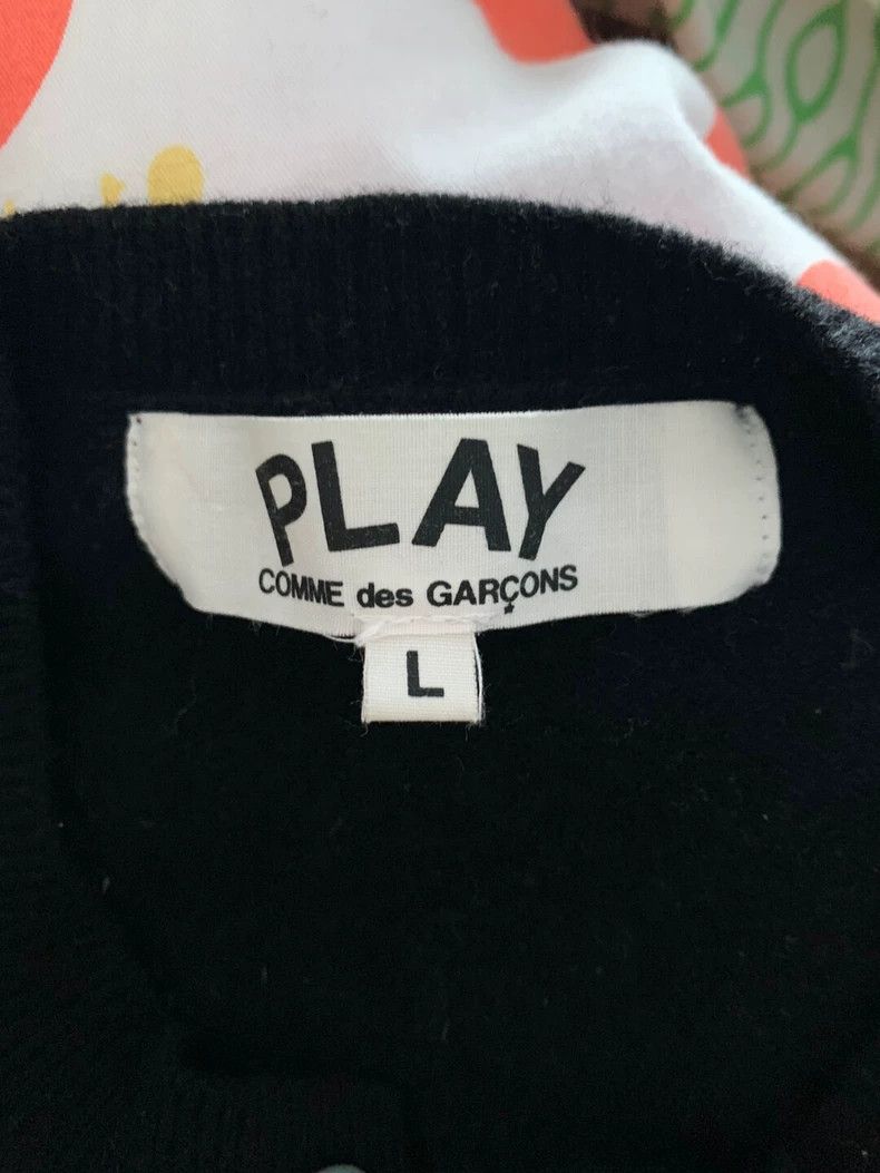 Comme des Garcons Comme Des Garcons Wool Cardigan Gold Heart Size L / US 10 / IT 46 - 4 Thumbnail
