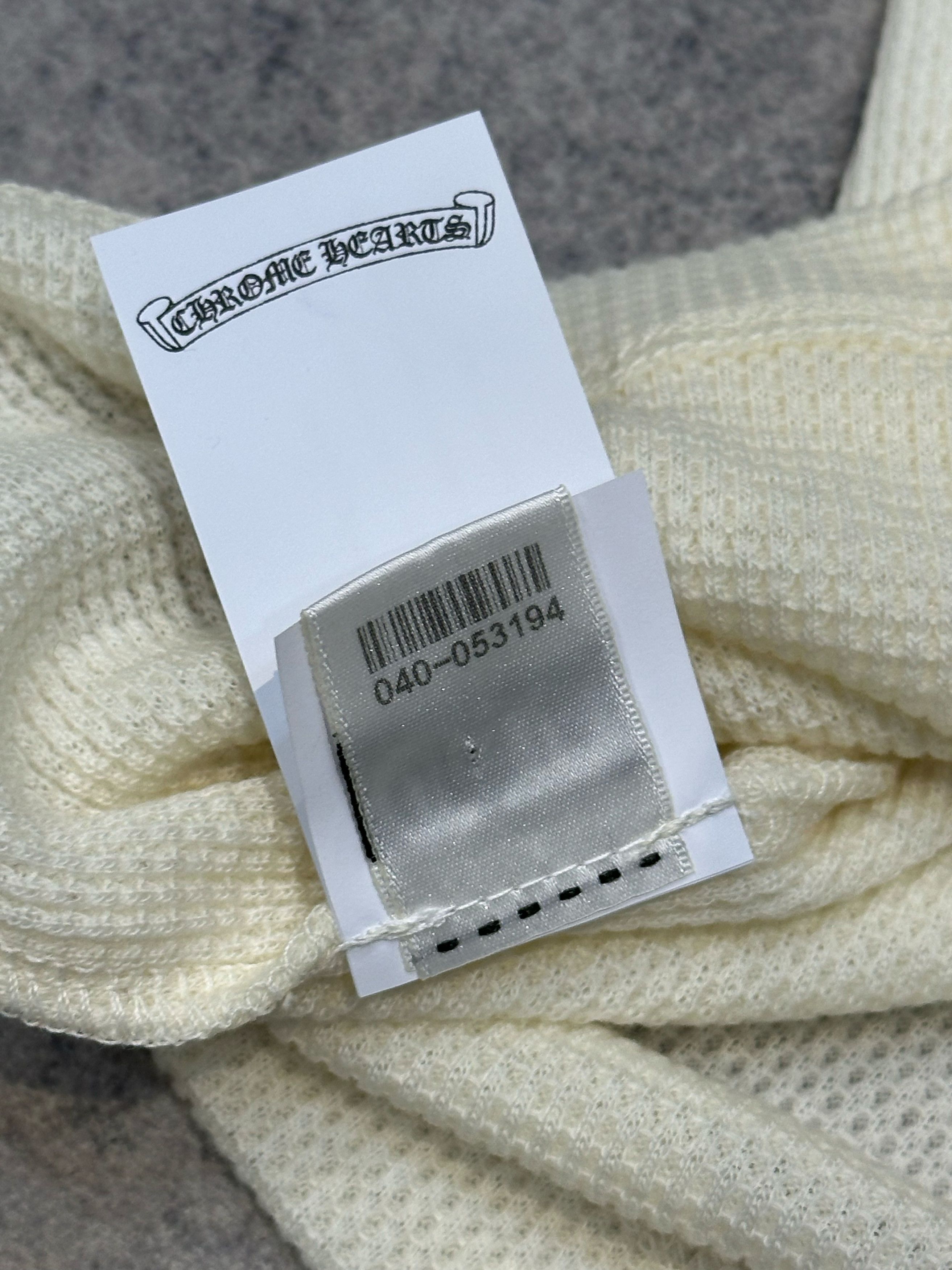 Chrome Hearts CHROME HEARTS CH Wool Thermal Long T-Shirt Size US M / EU 48-50 / 2 - 11 Thumbnail