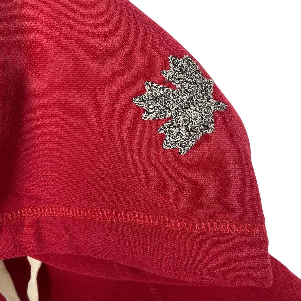 Vintage Vintage Roots Canada Hoodie Sweater Red Big Logo Size XXS Size US XXS / EU 40 - 9 Thumbnail