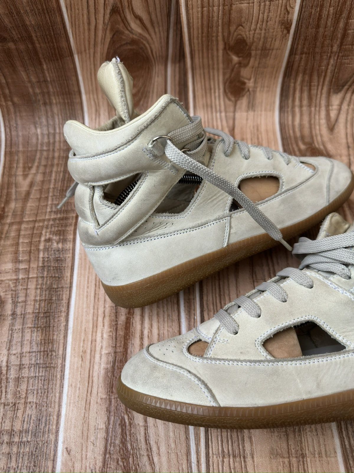Maison Margiela Maison Margiela Archive GAT Replica Suede High tops Size US 6 / EU 39 - 11 Thumbnail