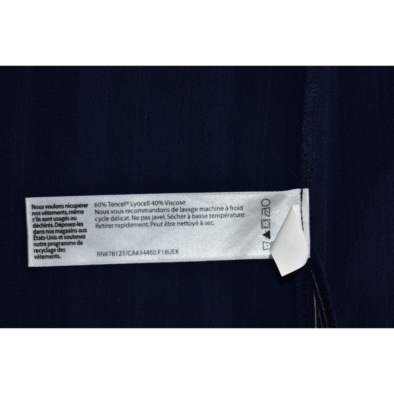 Eileen Fisher EILEEN FISHER Midnight Blue Belted Kimono Jacket Size S $358 Size S / US 4 / IT 40 - 6 Thumbnail