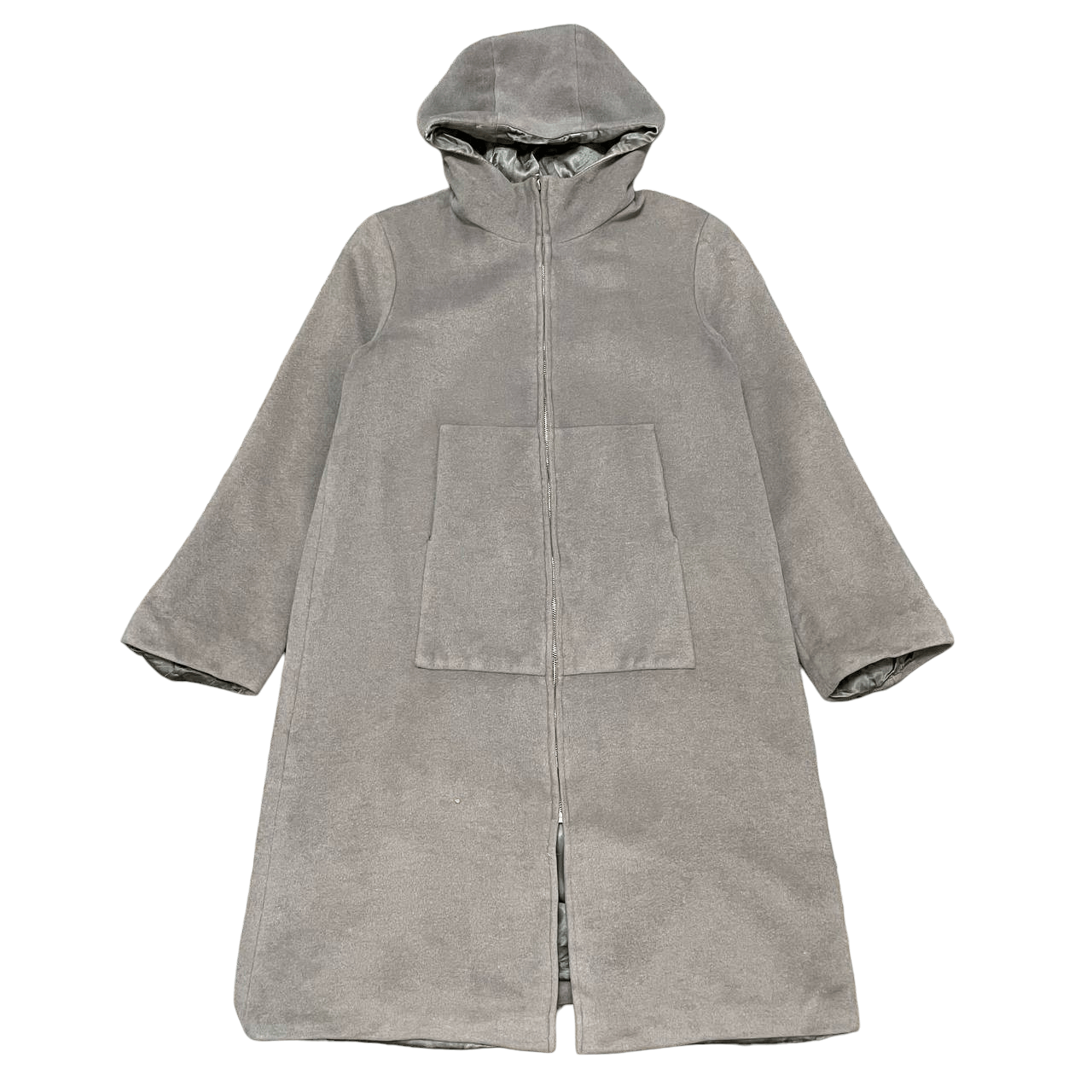 agnes b. Vintage Agnes B. Wool Hooded Zipper Coat Size US S / EU 44-46 / 1 - 1 Thumbnail