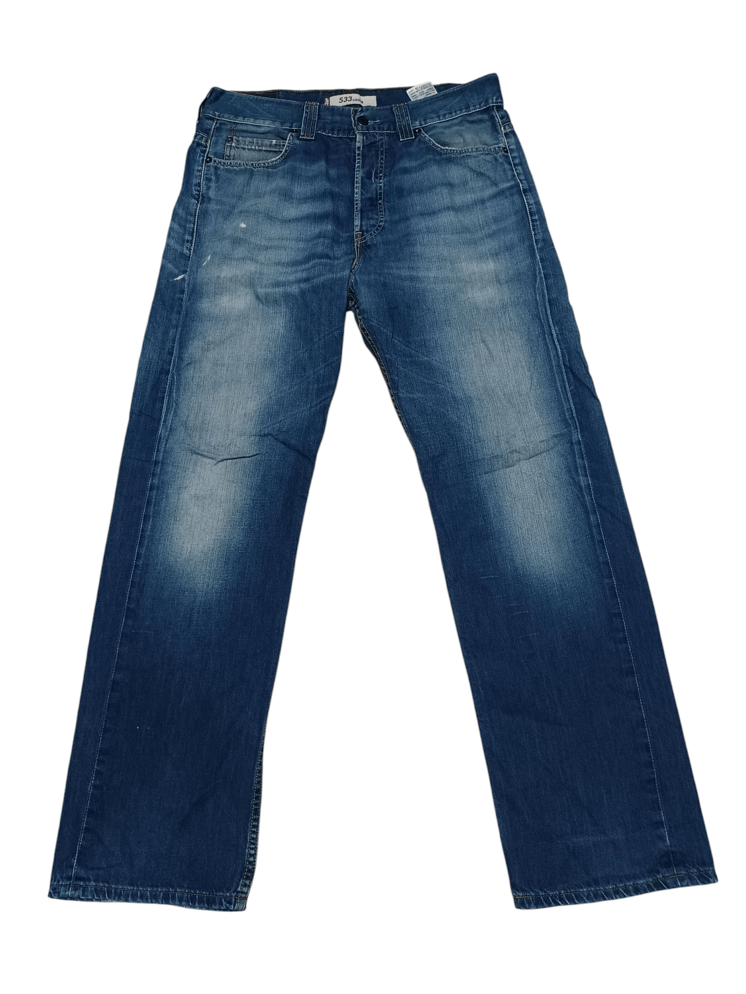 Levi's Vintage Clothing LEVIS 533 LOOSE VINTAGE JEANS DENIM 90S 00S W33 L32 Size US 33 - 1 Thumbnail