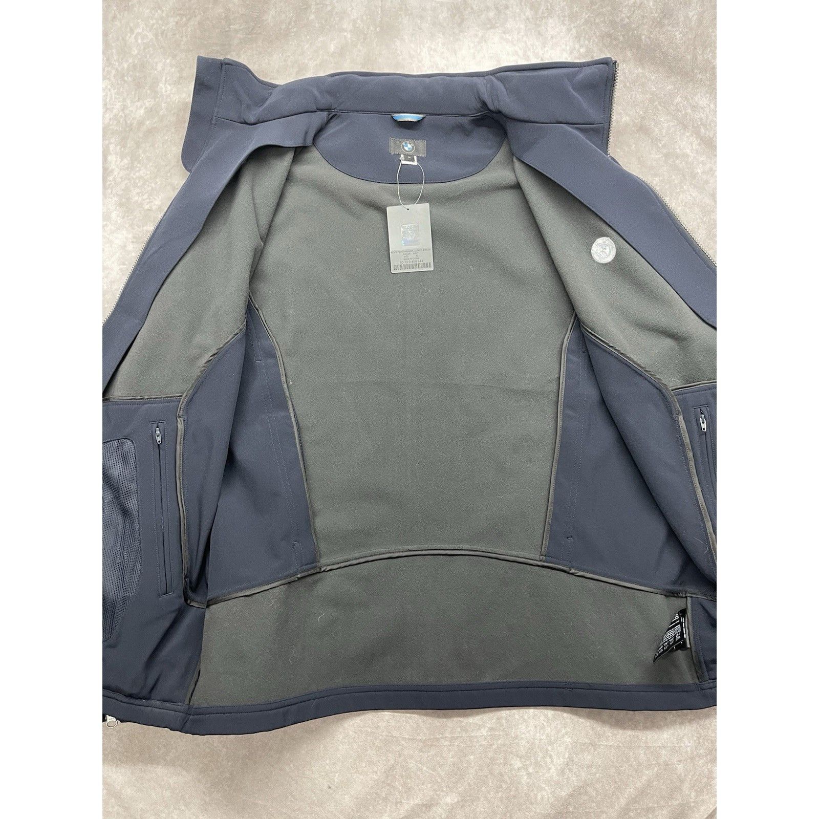 Other BMW LIFESTYLE COLLECTION PERFORMANCE JACKET NAVY BLUE SOFTSH Size US XL / EU 56 / 4 - 9 Thumbnail