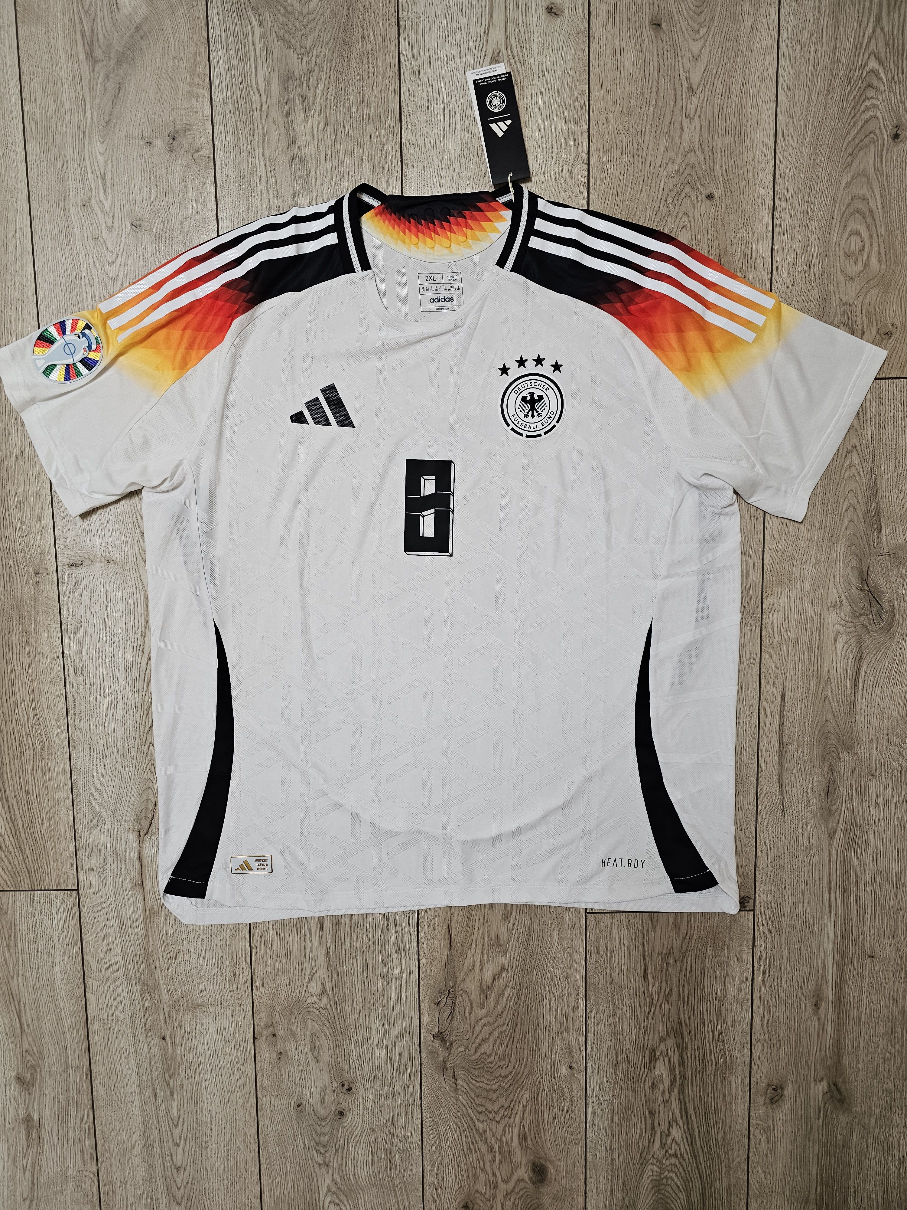 Adidas GERMANY 2024 HOME KROOS PLAYER VERSION FOOTBALL SHIRT Size US XXL / EU 58 / 5 - 1 Thumbnail