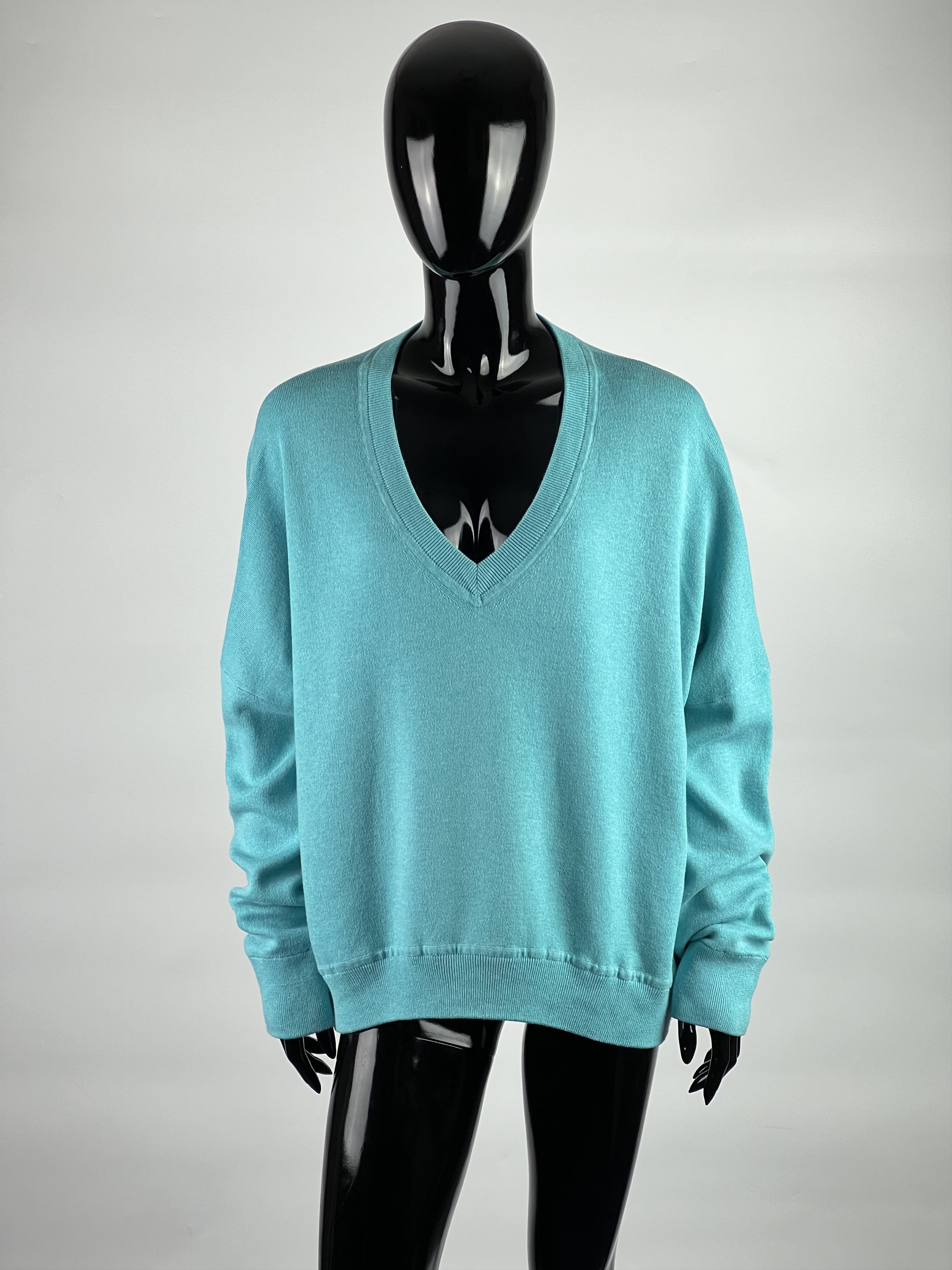Zadig & Voltaire Zadig & Voltaire V-Neck Sweater Size L Oversized Size L / US 10 / IT 46 - 1 Thumbnail