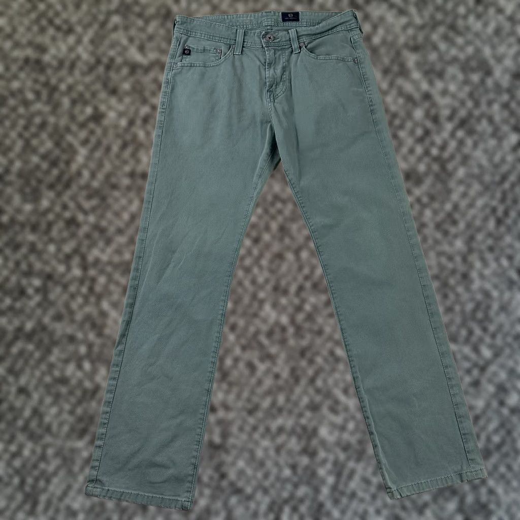Vintage AG Adriano Goldschmied MatchBox Slim Straight Blue Jeans Mens 29x28 - Pants Size US 29 - 1 Thumbnail