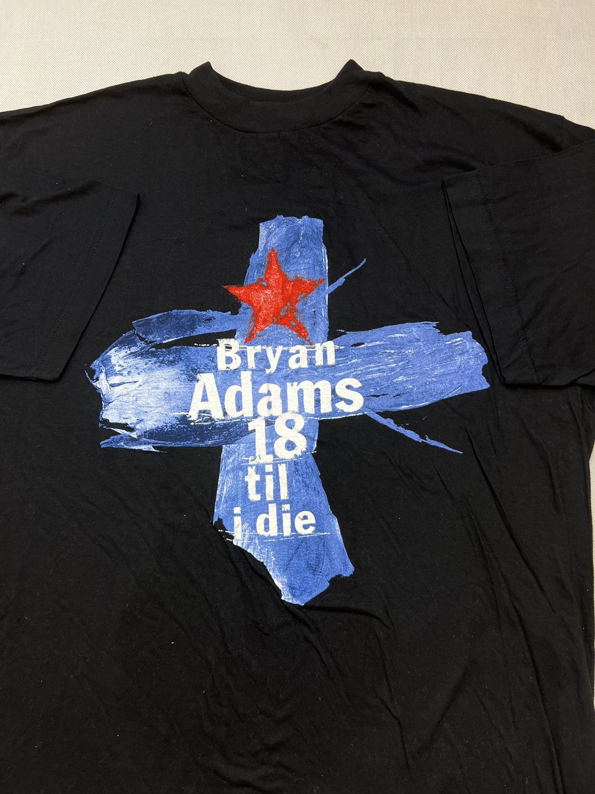 Band Tees × Vintage Tshirt Bryan Adams Europe Tour “18 Til I Die” 1996 Vintage Size US XL / EU 56 / 4 - 1 Thumbnail