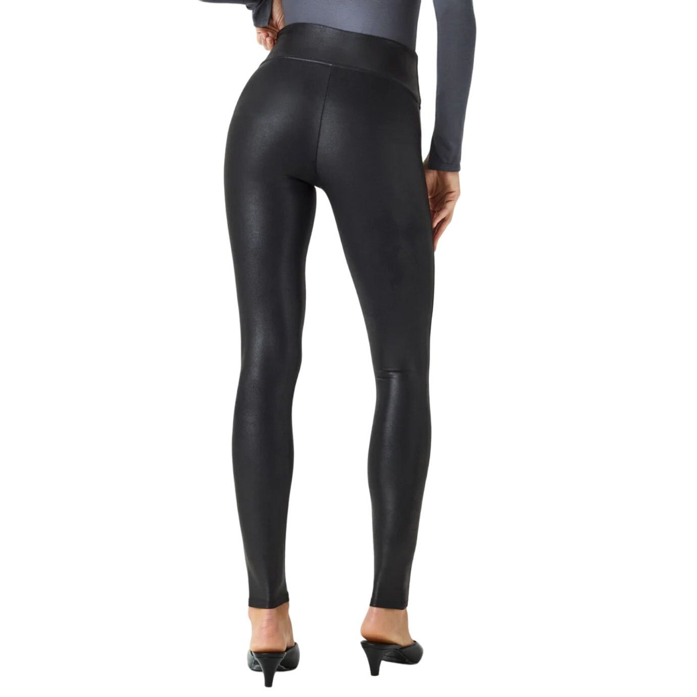 Spanx Spanx Faux Leather Leggings in Black, Size M Size 30" / US 8 / IT 44 - 2 Thumbnail