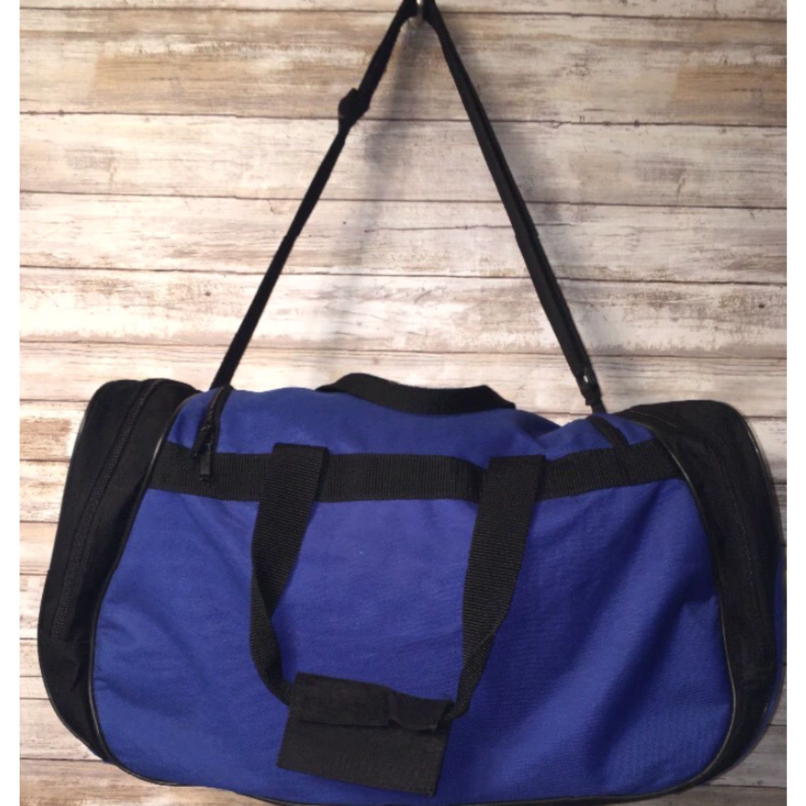 Adidas Adidas Duffel Bag Blue/Black Strap - Adjustable Strap, Blue, 203692, N/A Size ONE SIZE - 5 Thumbnail