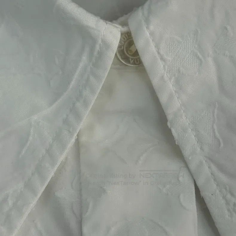 Louis Vuitton Louis Vuitton White dark stripe full logo front short back Size XS / US 0-2 / IT 36-38 - 7 Thumbnail