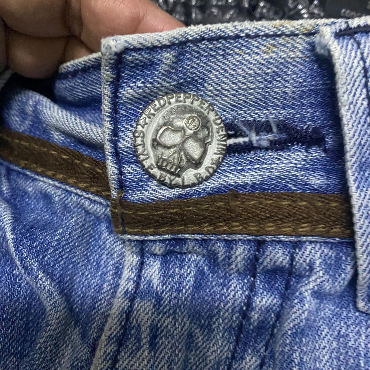 If Six Was Nine 💥Best Offer💥Vintage Red Pepper Punk Distressed Denim Size US 30 / EU 46 - 9 Thumbnail