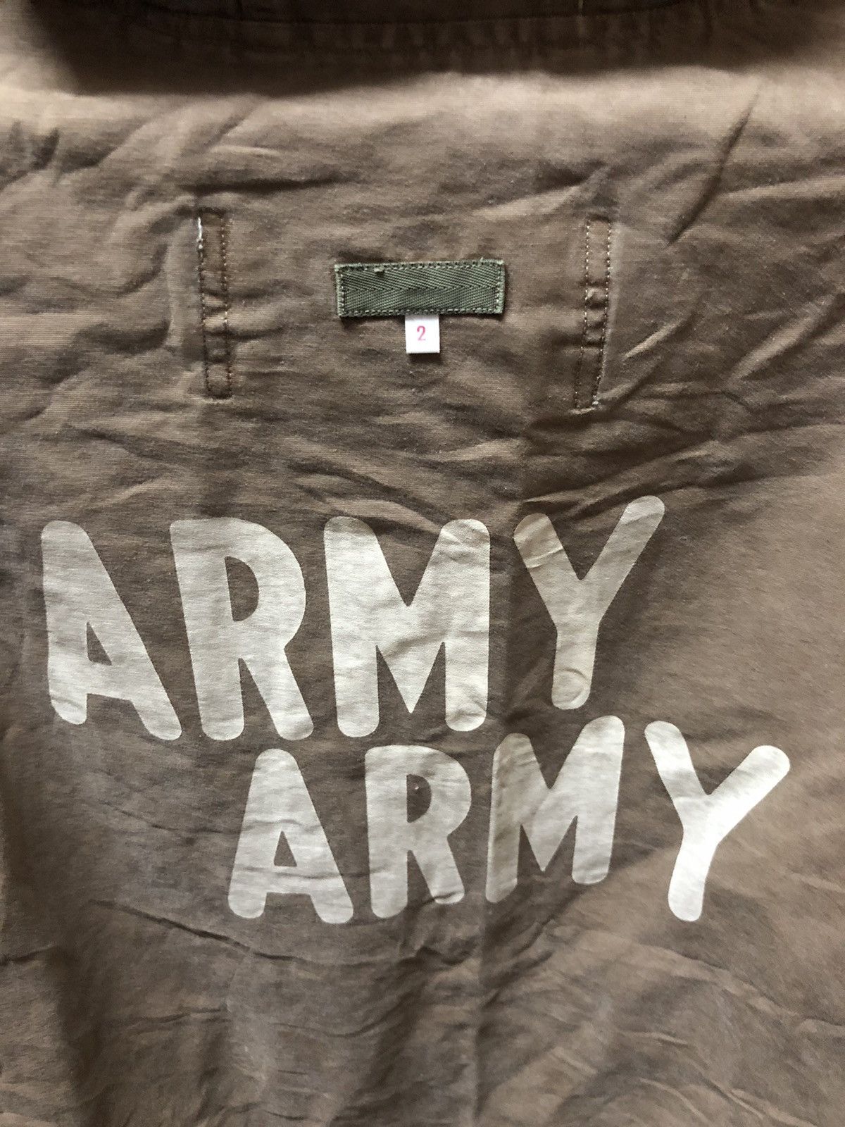 Kapital Seilin🇯🇵 Anorak Parka Reversible Army Kapital Size US M / EU 48-50 / 2 - 5 Thumbnail