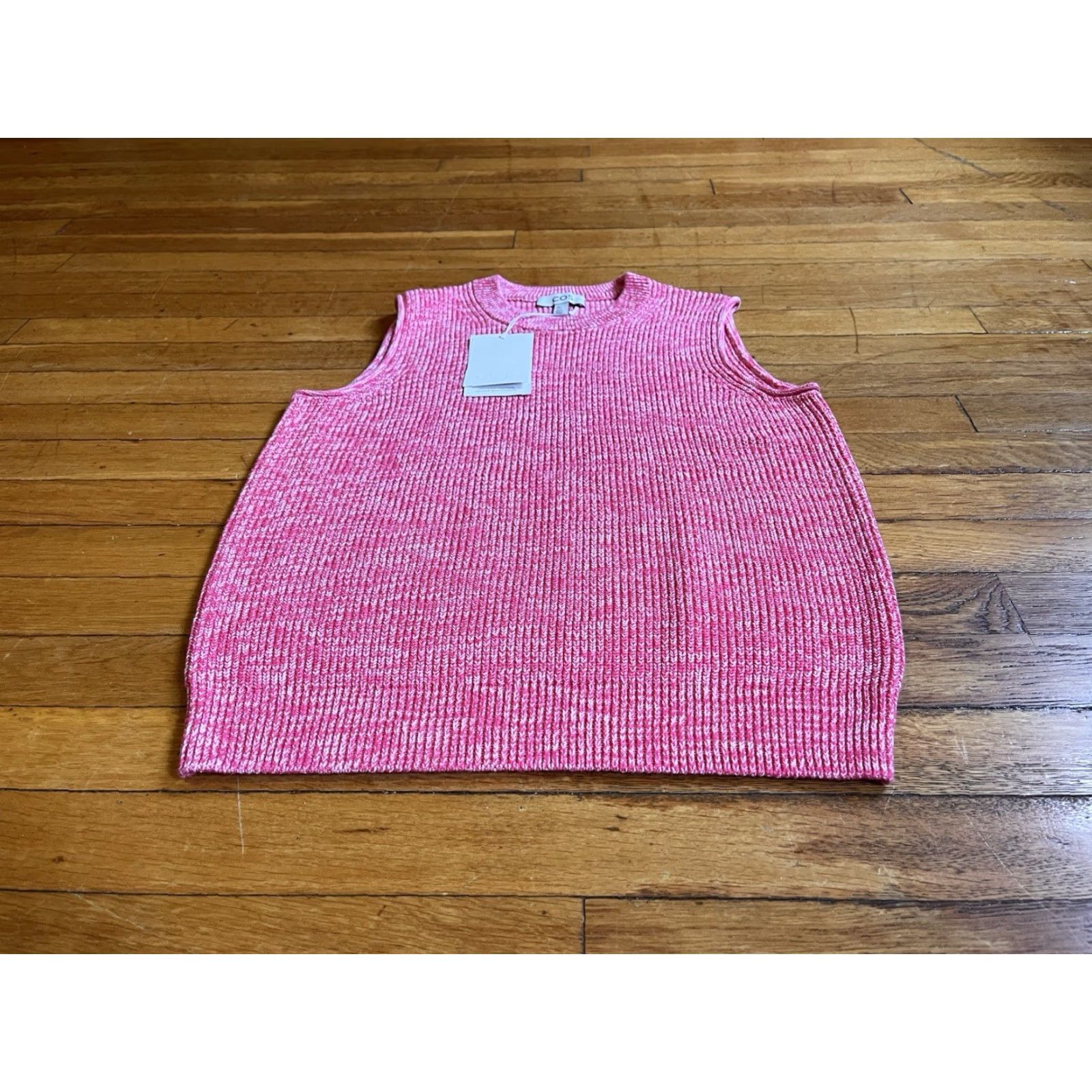 Cos COS Sweater Vest Women’s Small Pink Size S / US 4 / IT 40 - 2 Thumbnail