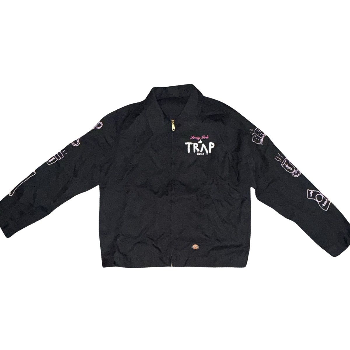 Dickies Dickies 2 chainz black and pink jacket Size US L / EU 52-54 / 3 - 2 Thumbnail