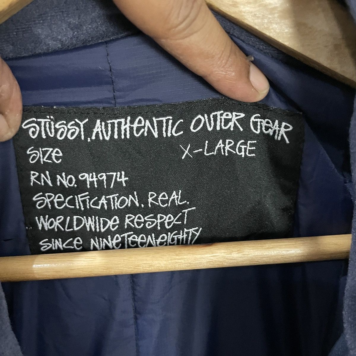 Stussy Vintage Stussy Authentic Outer Gear Jacket Size US XL / EU 56 / 4 - 6 Thumbnail