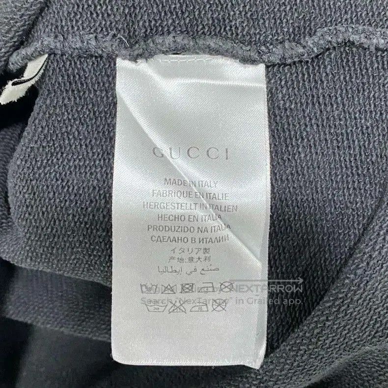Gucci GUCCI Bee Embroidery Sweatshirt in Gray. Size US M / EU 48-50 / 2 - 8 Thumbnail