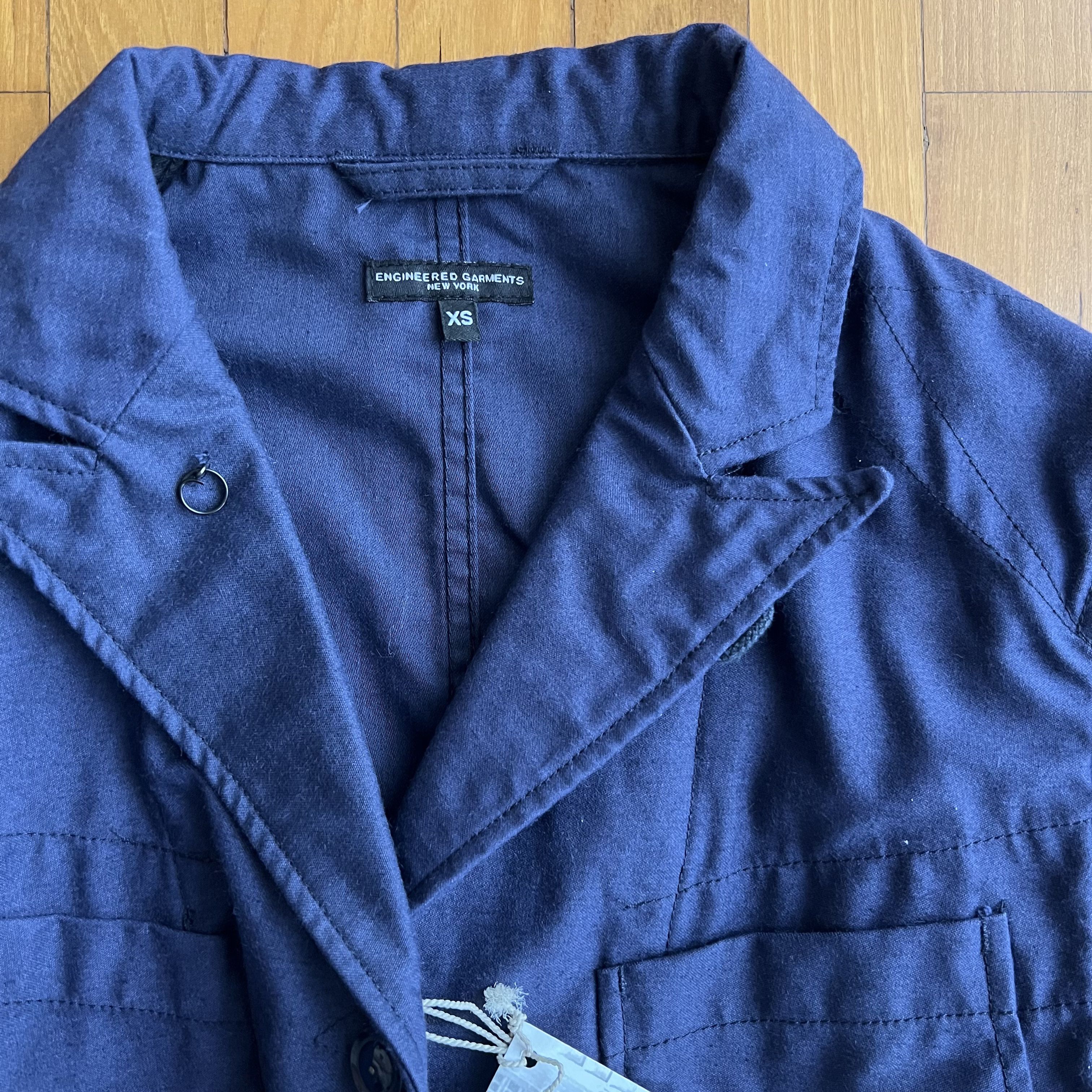 Engineered Garments Engineered Garments Bedford Jacket in Navy Nyco Size US XS / EU 42 / 0 - 2 Thumbnail