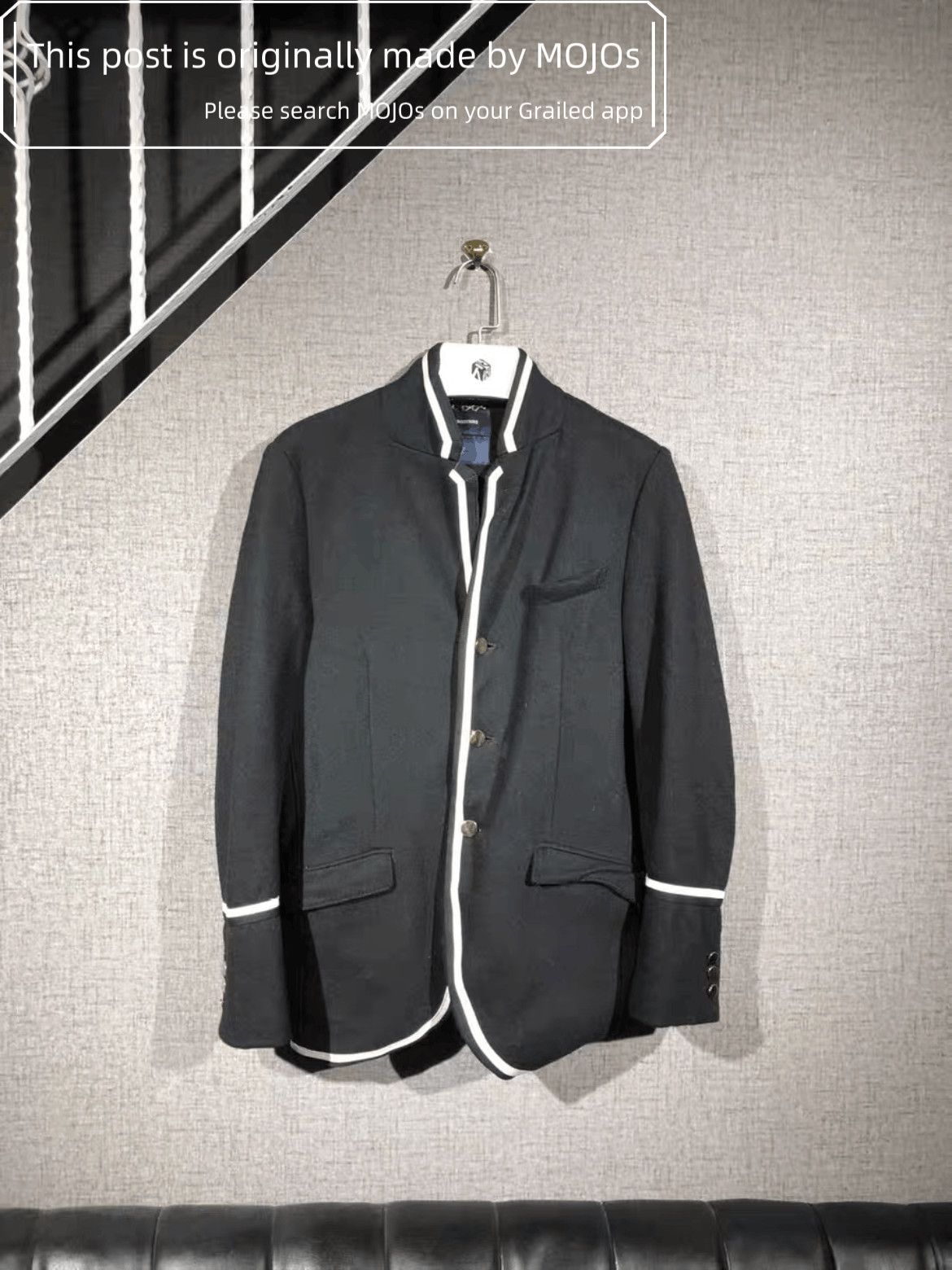 Sz 46 Mihara Yasuhiro School Jacket mojos2311010