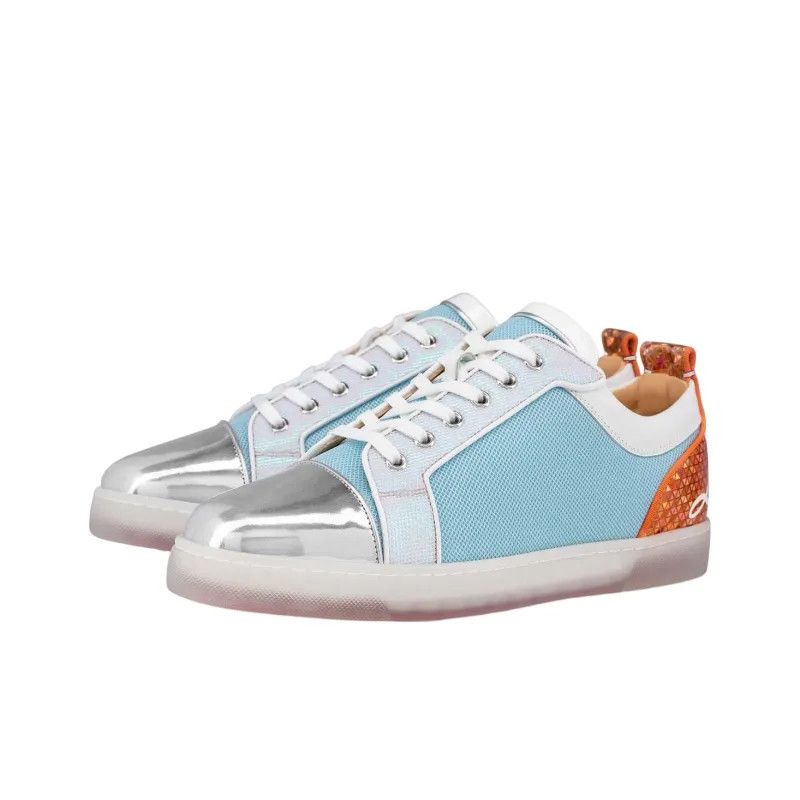 Christian Louboutin o1s1wg110125 Stylish Skateboarding Sneakers in Multicolor Size US 11 / EU 44 - 1 Thumbnail