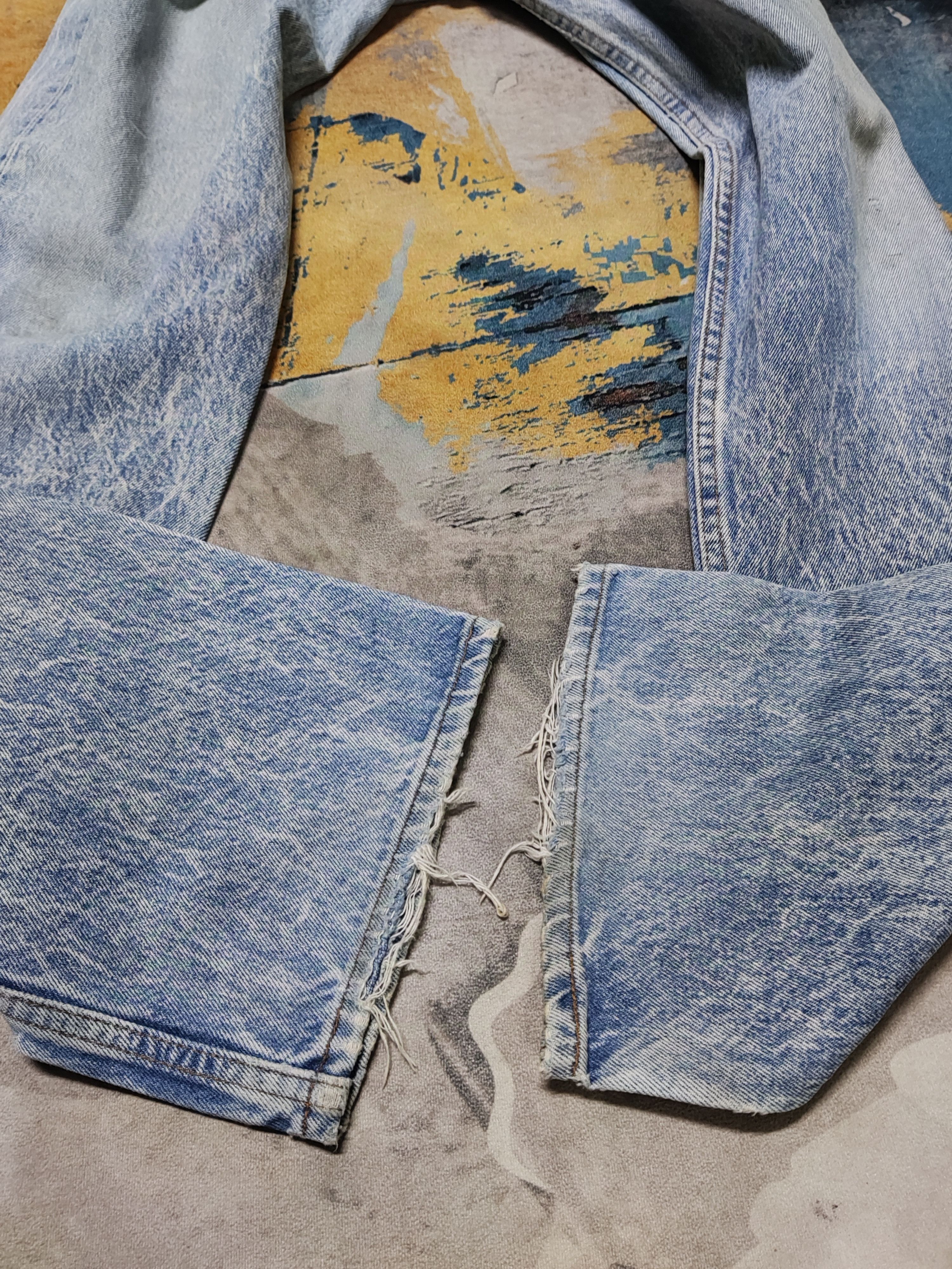 Levi's Vintage Levis 501 80s Acid Wash Size US 36 / EU 52 - 9 Thumbnail