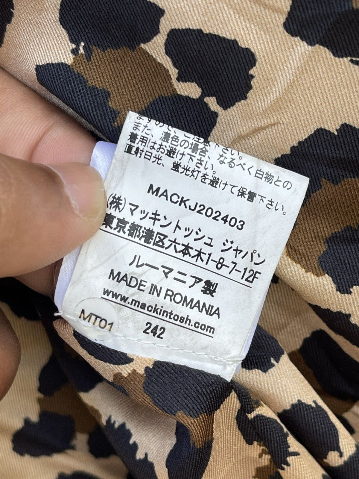 Mackintosh F/W 2025 MACKINTOSH HUMBIE HOOD LEO Size M / US 6-8 / IT 42-44 - 24 Thumbnail