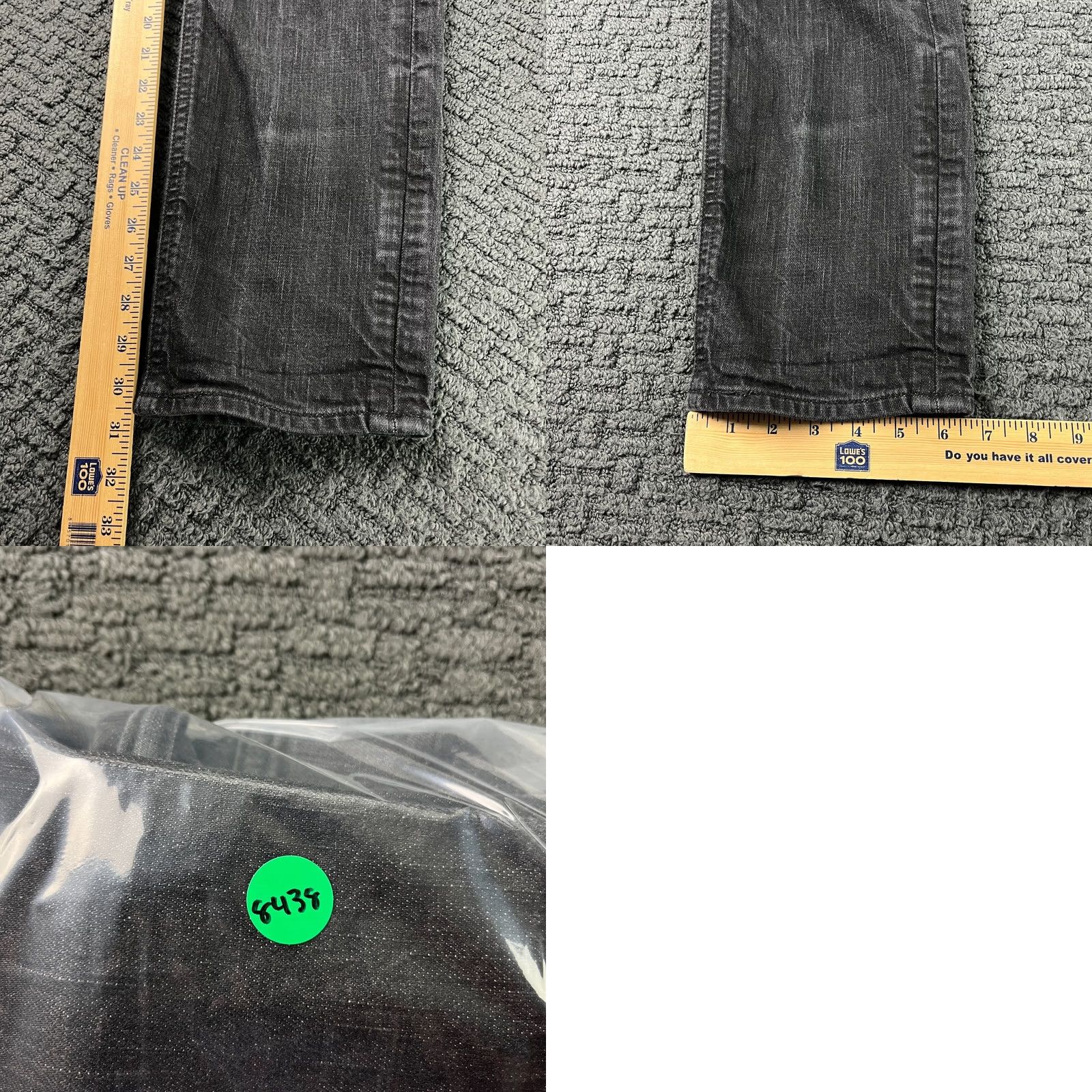 Levi's Levi's 511 Jeans Slim Straight Denim Black 36x30 Adult Men Regular Inseam 30in Cotton Zip Logo Vintage: No Size US 36 / EU 52 - 8 Thumbnail