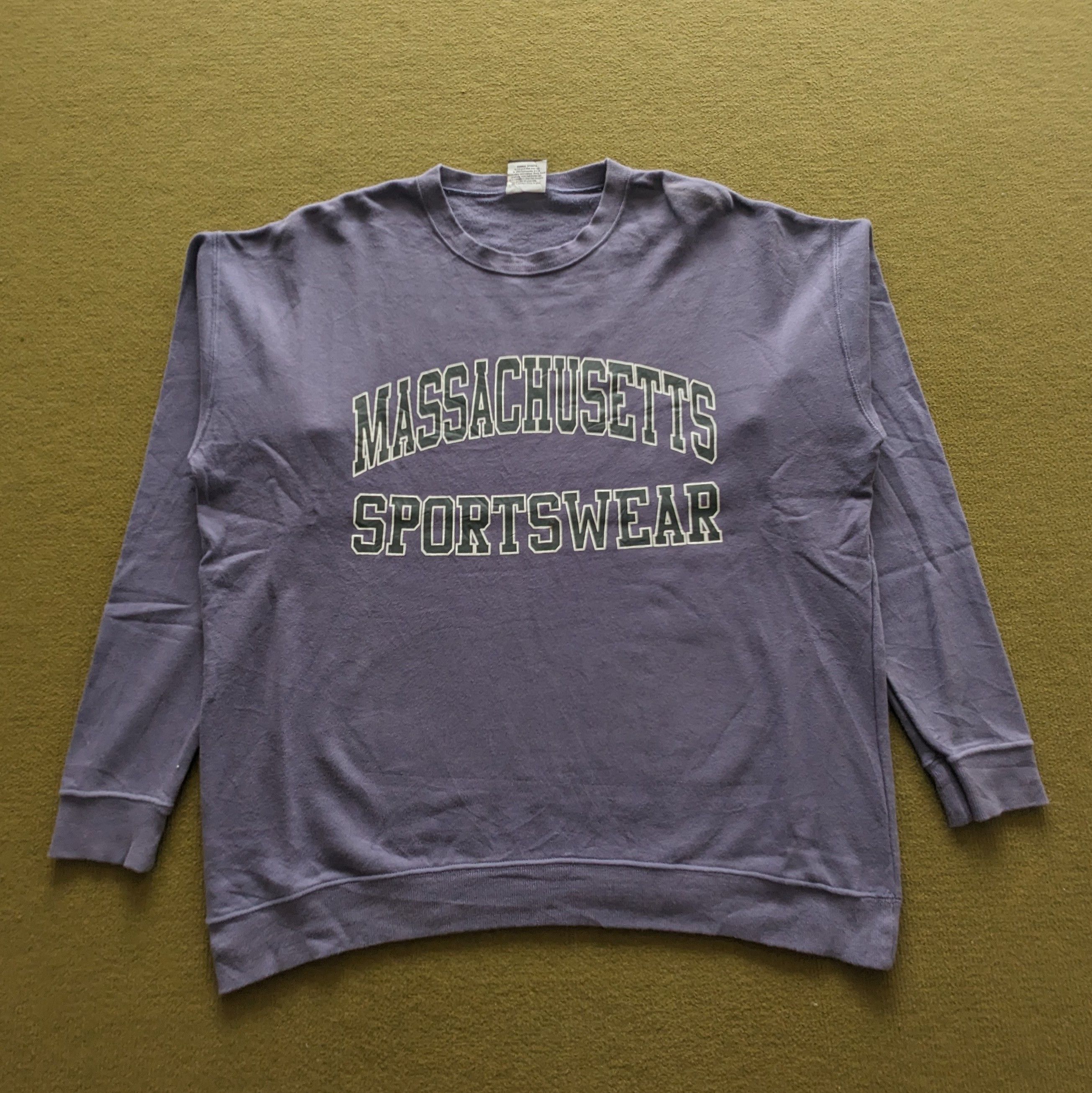 Other Vintage MASSACHUSETTS SPORTSWEAR University Sweatshirt Size US M / EU 48-50 / 2 - 1 Thumbnail