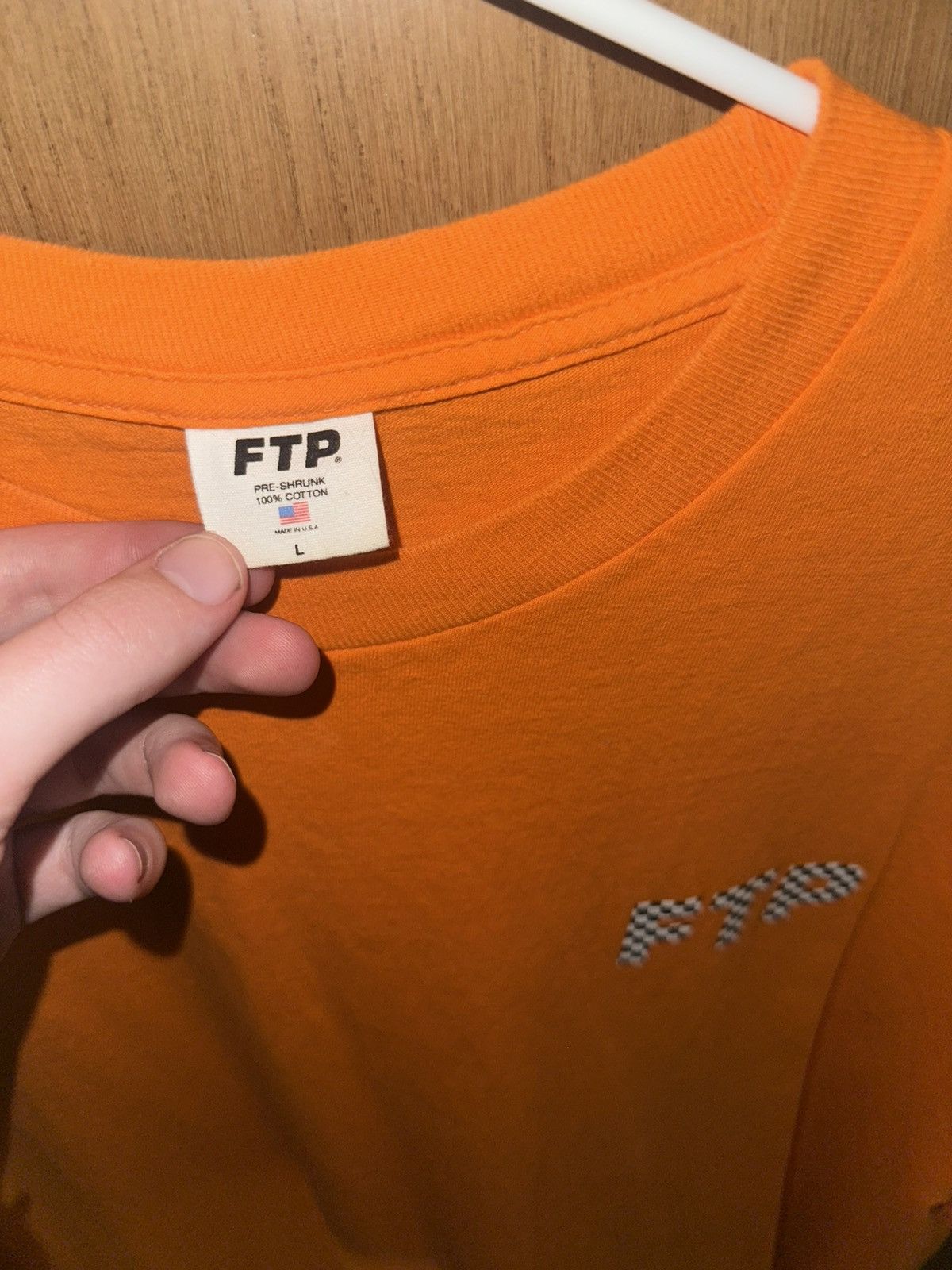 Fuck The Population FTP Checkered Logo Tee Size US L / EU 52-54 / 3 - 2 Thumbnail