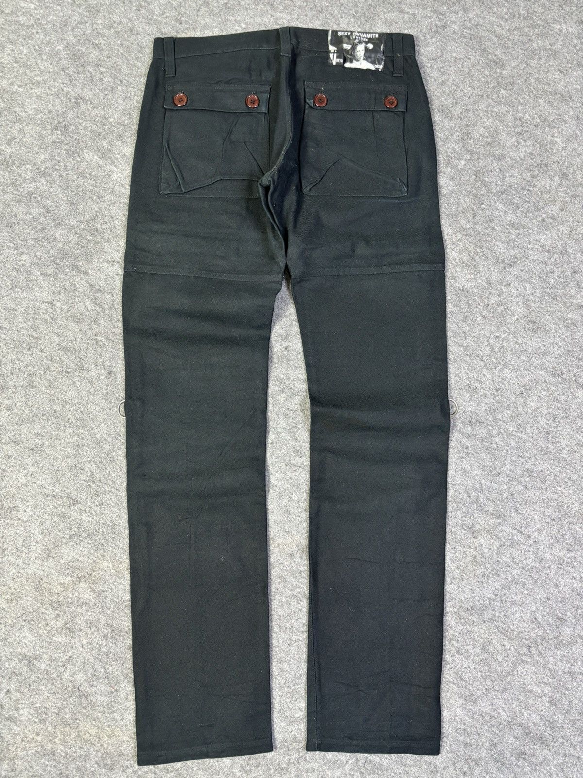 Japanese Brand Rare SEXY DYNAMITE Seditionaries Punk Skinny Pant K161 Size US 31 - 14 Thumbnail