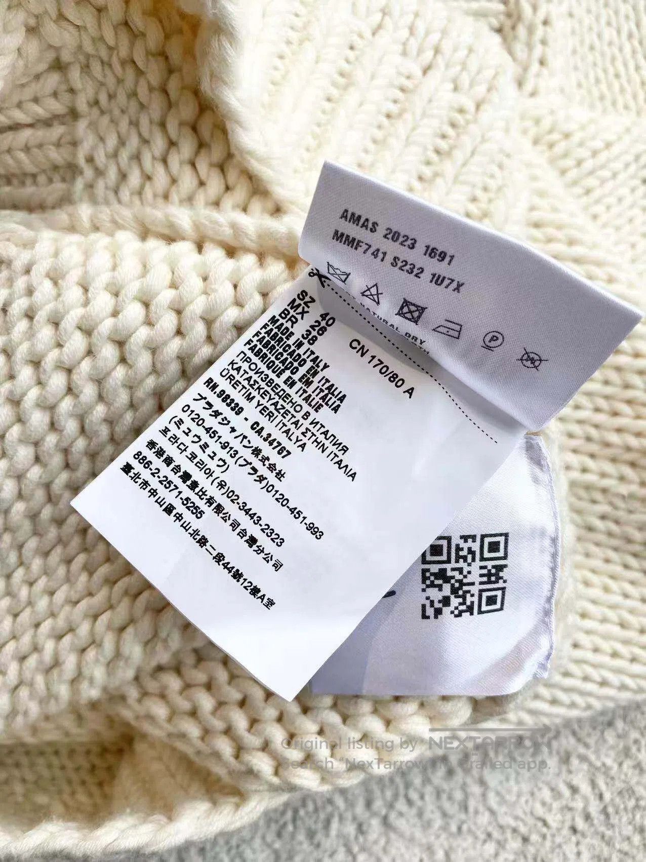 Miu Miu Miu Miu Logo knit cardigan jacket| Size XS / US 0-2 / IT 36-38 - 5 Thumbnail