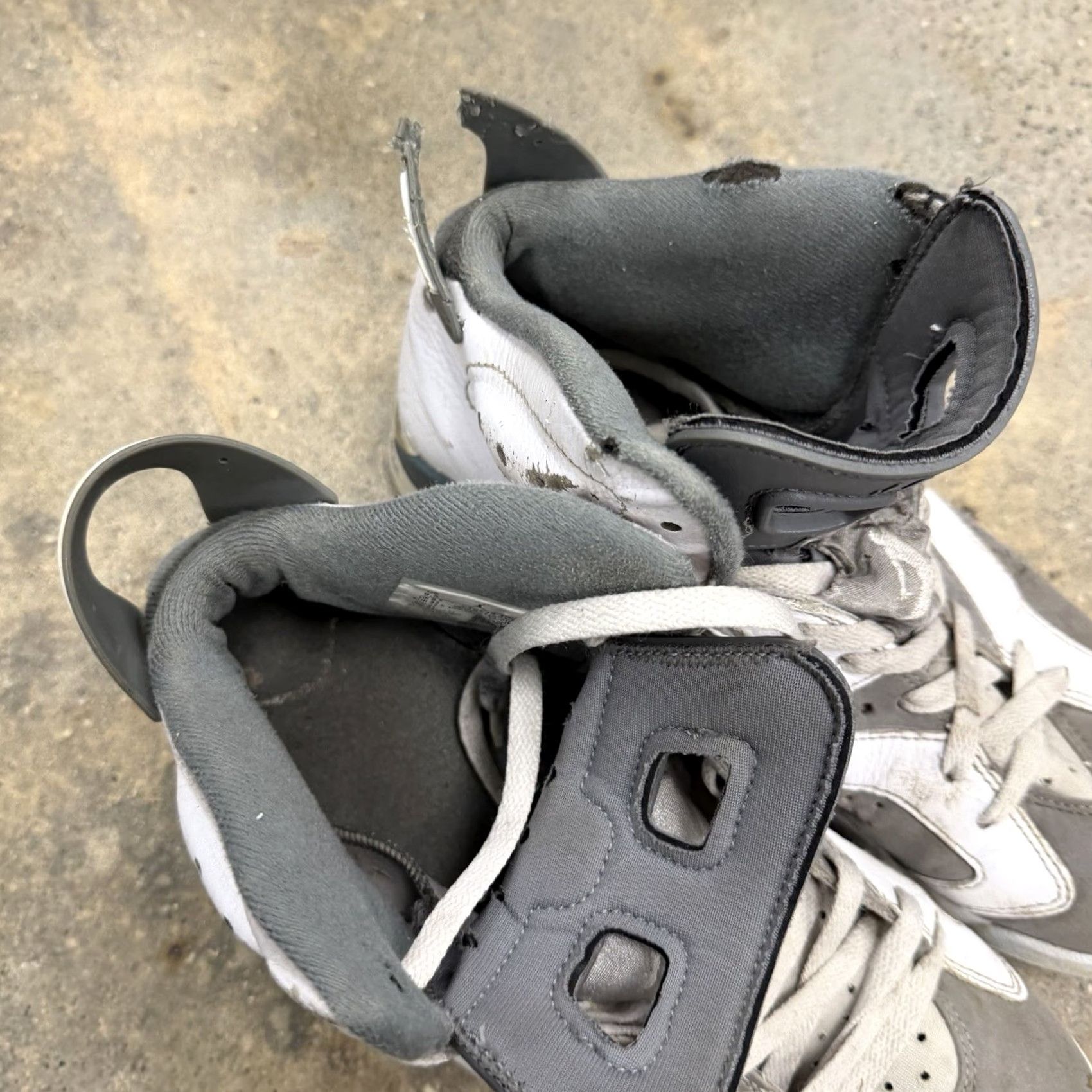 Jordan Brand Air Jordan 6 Retro Cool Grey Mens Size 9.5 Sneaker Jordan Mens 9.5 Size US 9 / EU 42 - 6 Thumbnail