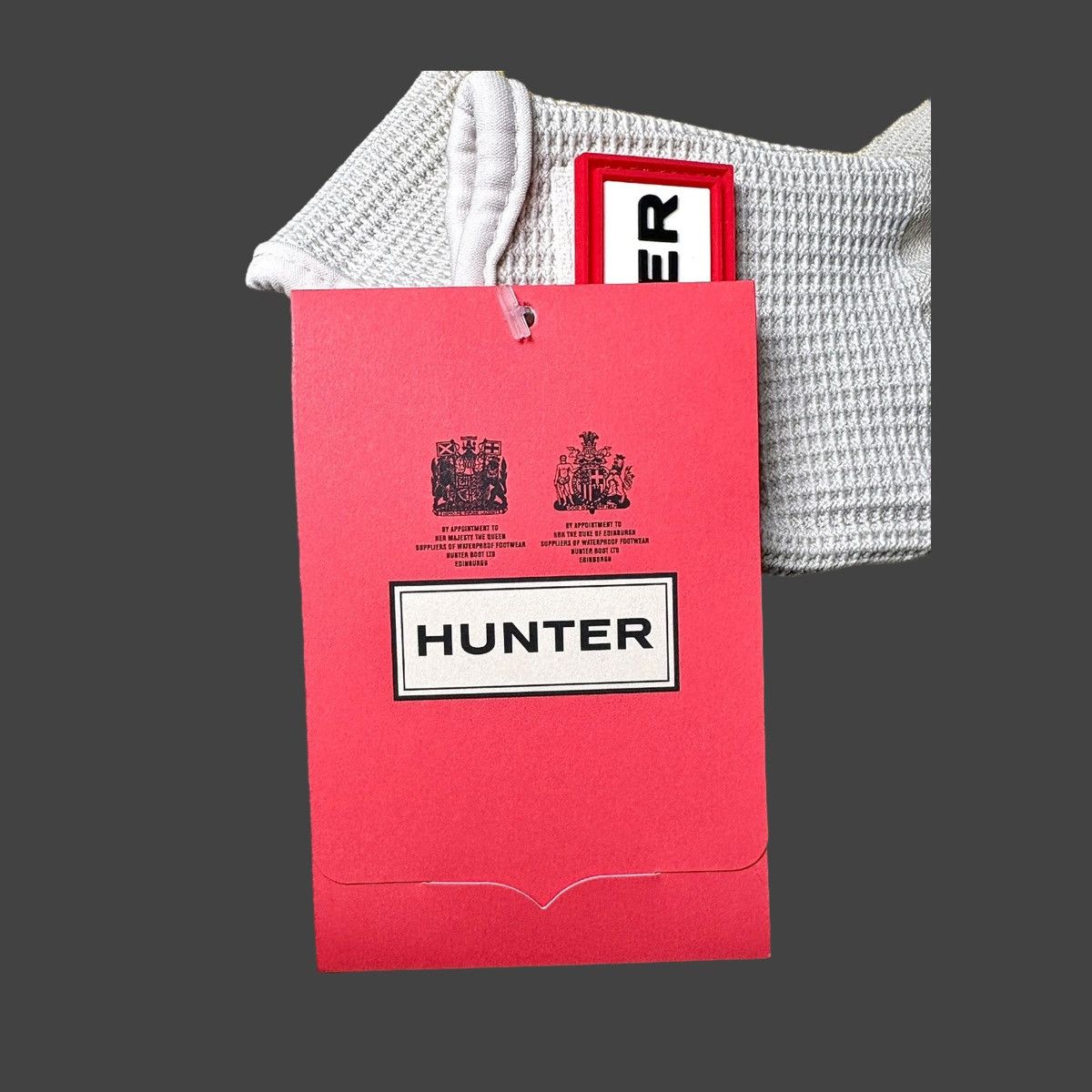 Hunter Hunter Rubberized Logo Work Gloves Yellow Red Sz S/M Unisex Size ONE SIZE - 7 Thumbnail