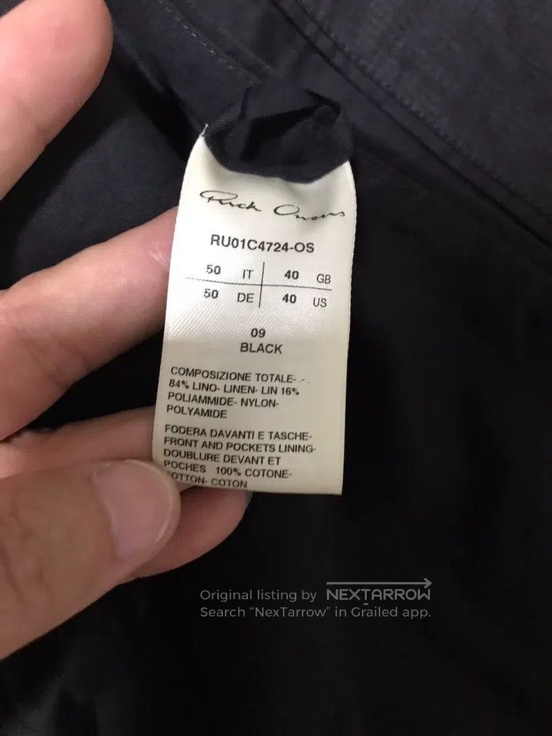 Rick Owens RICK OWENS Suit Jacket Size US M / EU 48-50 / 2 - 7 Thumbnail