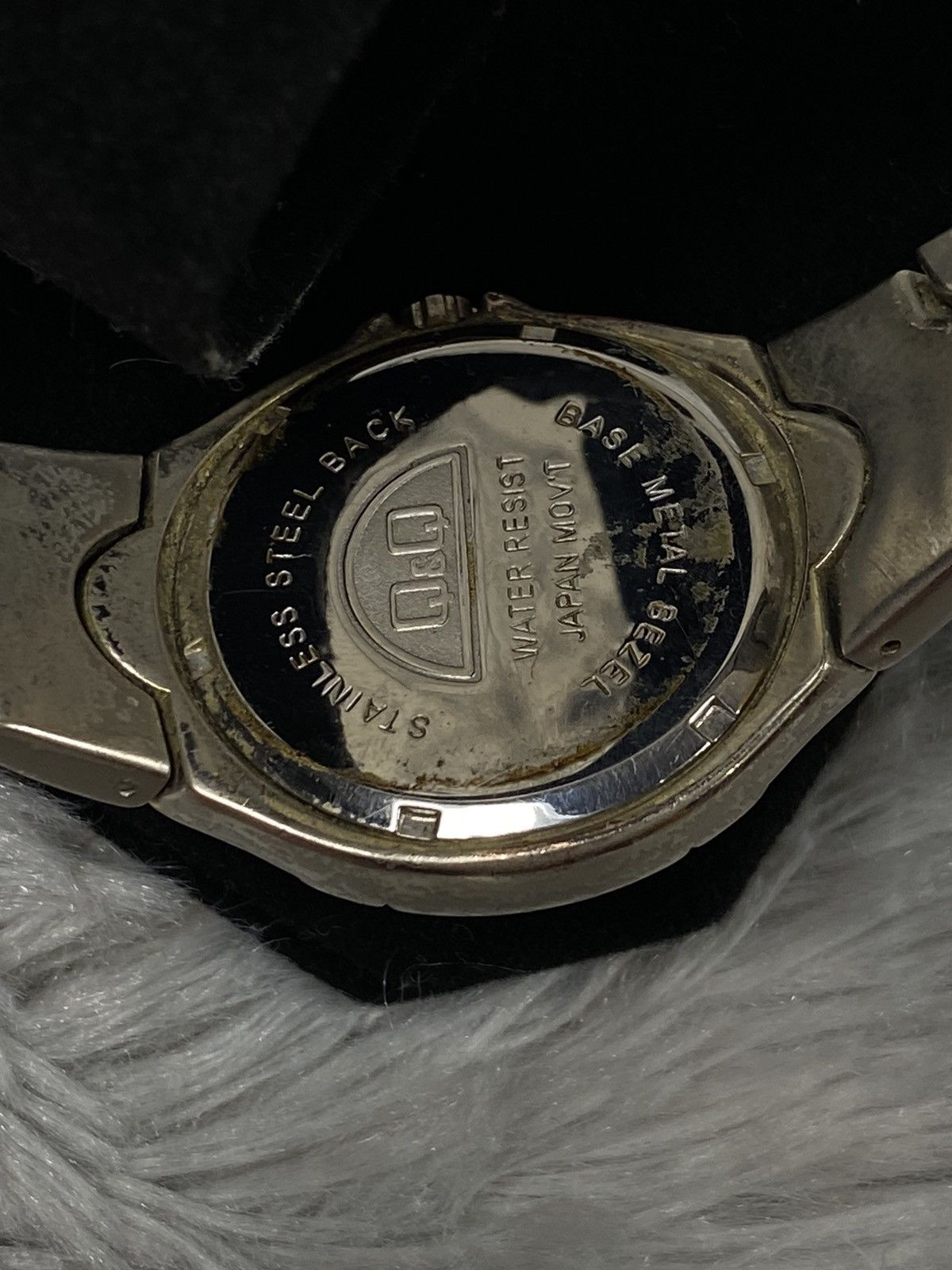 Japanese Brand × Vintage Rare ❗️ Gold Q&Q Quartz Watch | Japanese Brand Size ONE SIZE - 8 Thumbnail