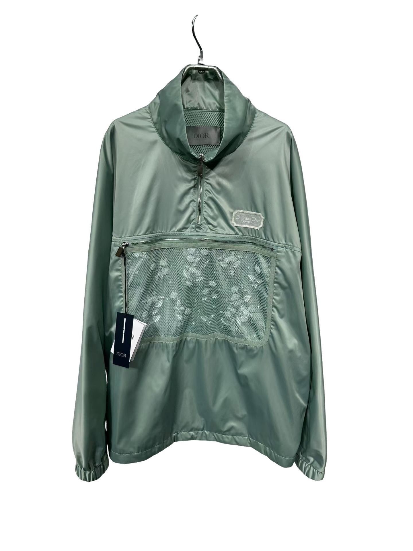 Dior Dior Mesh Pocket Half-Zip Jacket Size 52 Size US L / EU 52-54 / 3 - 1 Thumbnail