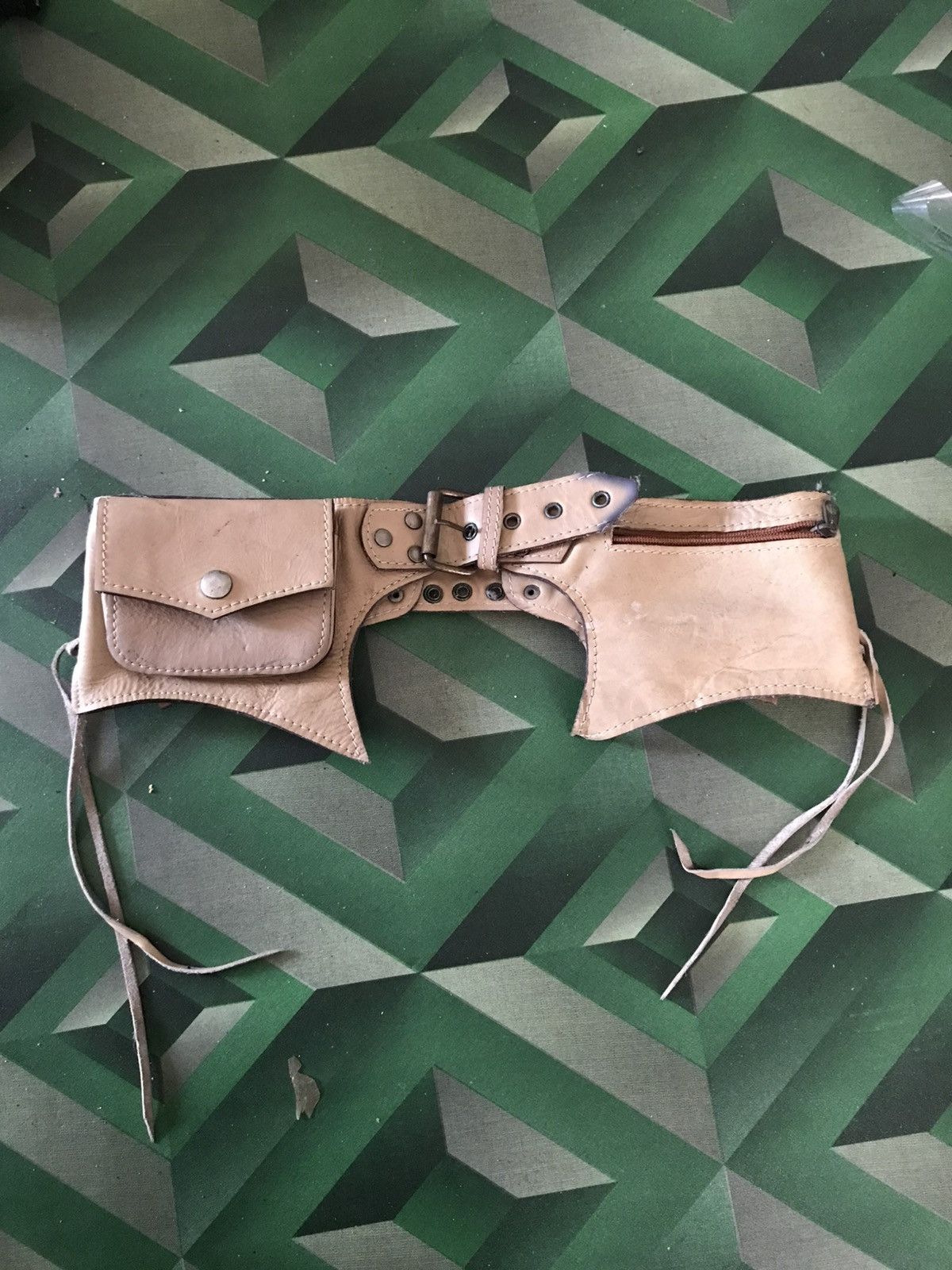 Japanese Brand × Leather × Seditionaries LEATHER BELT BAG FULL LEATHER Size ONE SIZE - 3 Thumbnail