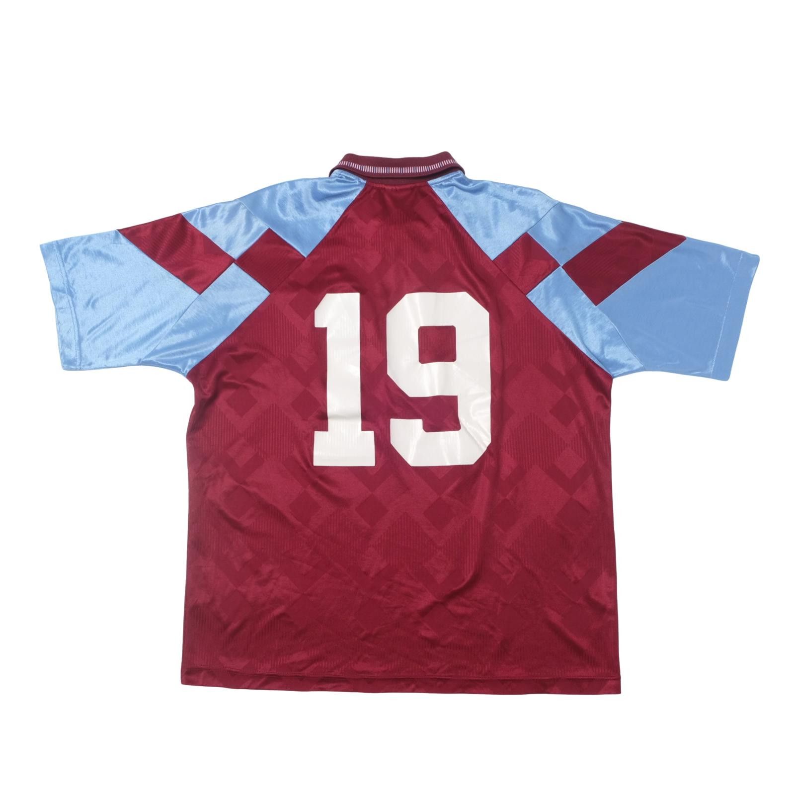 Umbro 1990/92 Aston Villa Home Shirt Umbro Template (XL) Size US XL / EU 56 / 4 - 2 Thumbnail