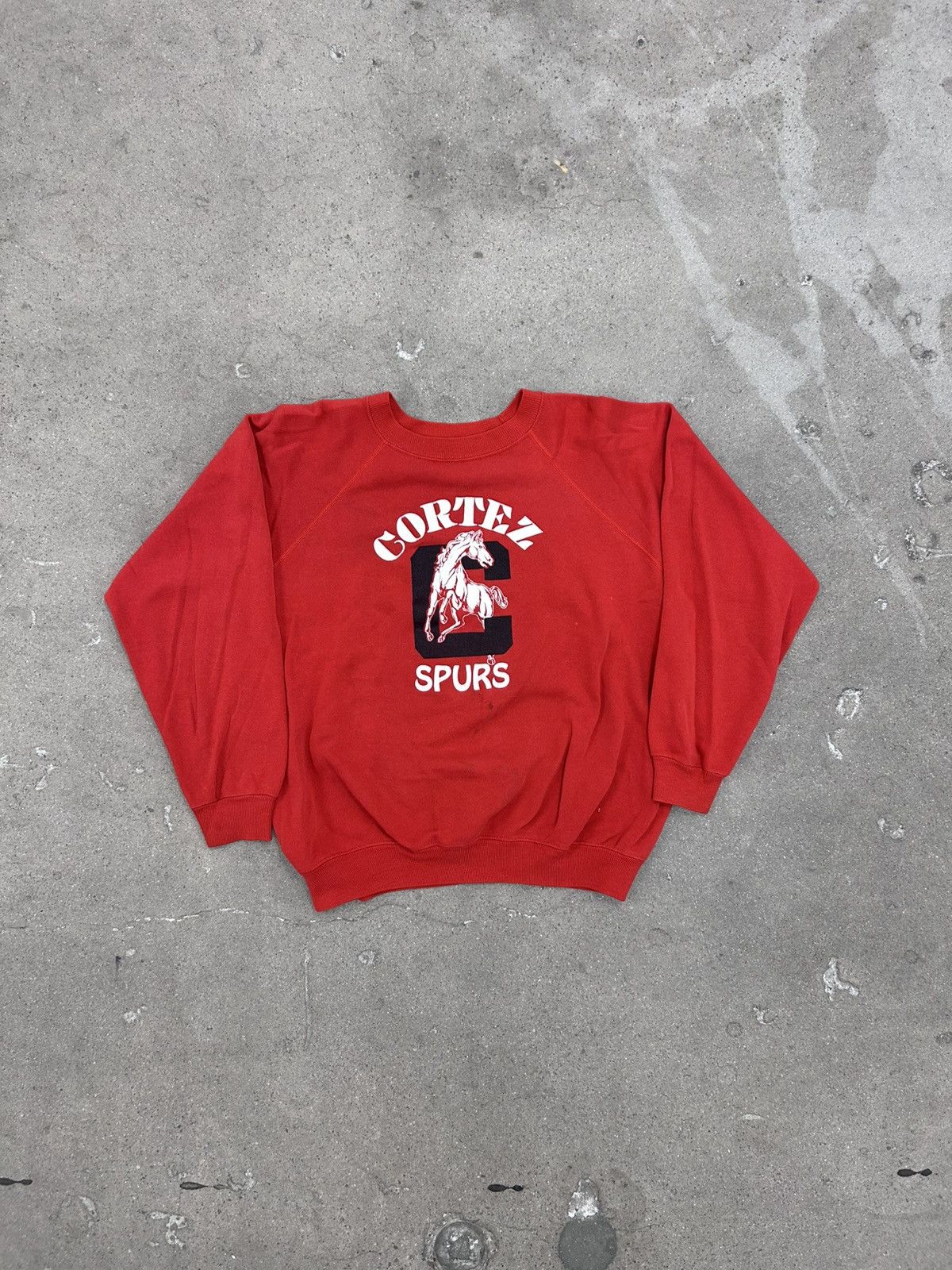 Vintage Vintage Collegiate Raglan Sweatshirt Size US M / EU 48-50 / 2 - 1 Thumbnail