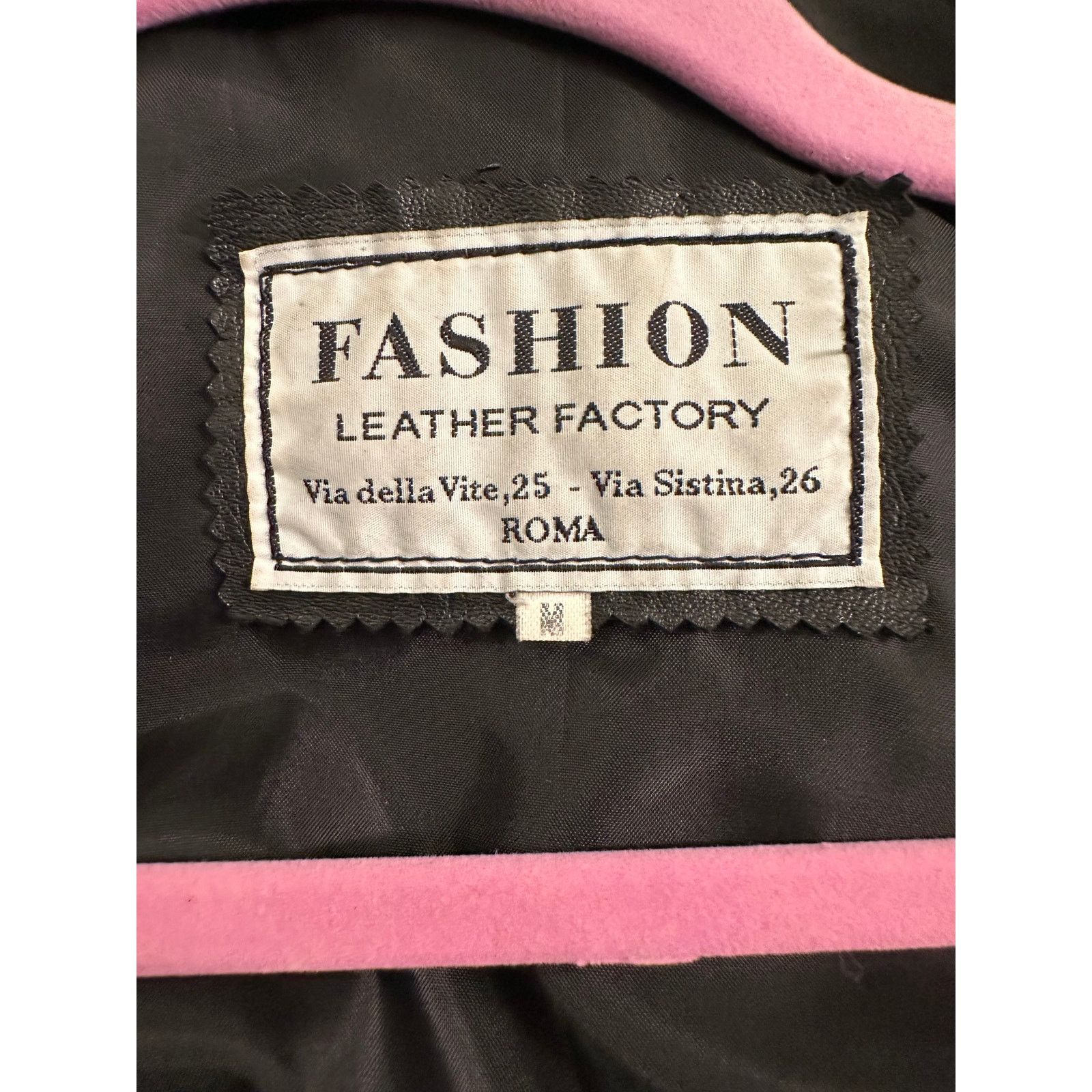 Vintage VINTAGE BLACK ITALIAN LEATHER BLAZER PEAJACKET PEACOAT M Size M / US 6-8 / IT 42-44 - 4 Thumbnail