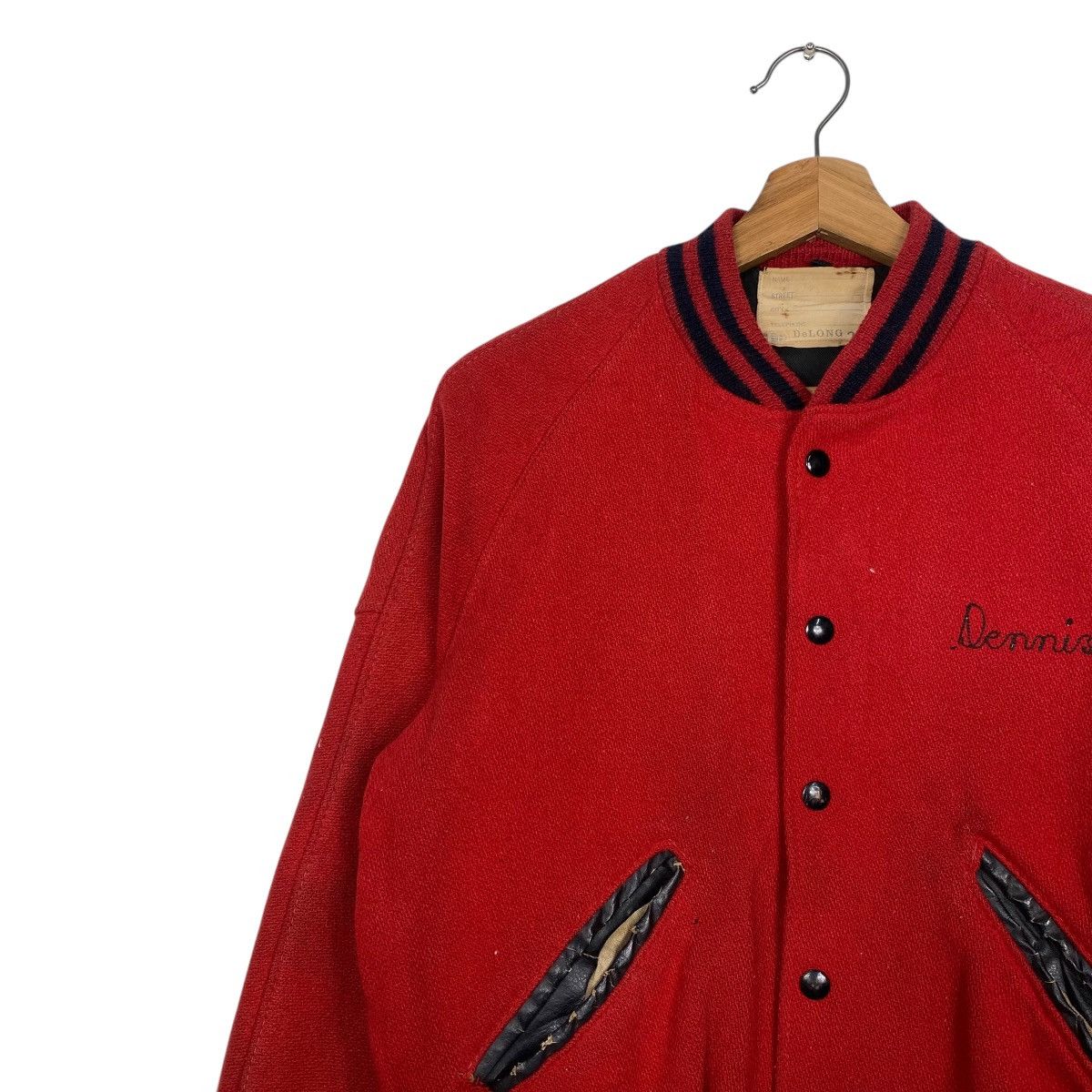 Delong Vintage Delong varsity jacket Size US M / EU 48-50 / 2 - 6 Thumbnail