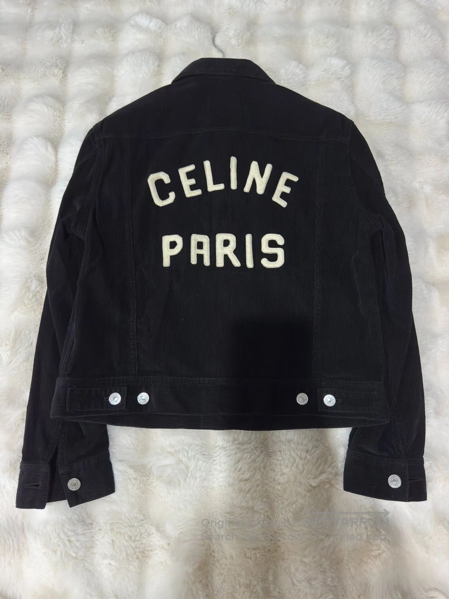Celine CELINE Corduroy Logo Jacket| Size US S / EU 44-46 / 1 - 1 Thumbnail