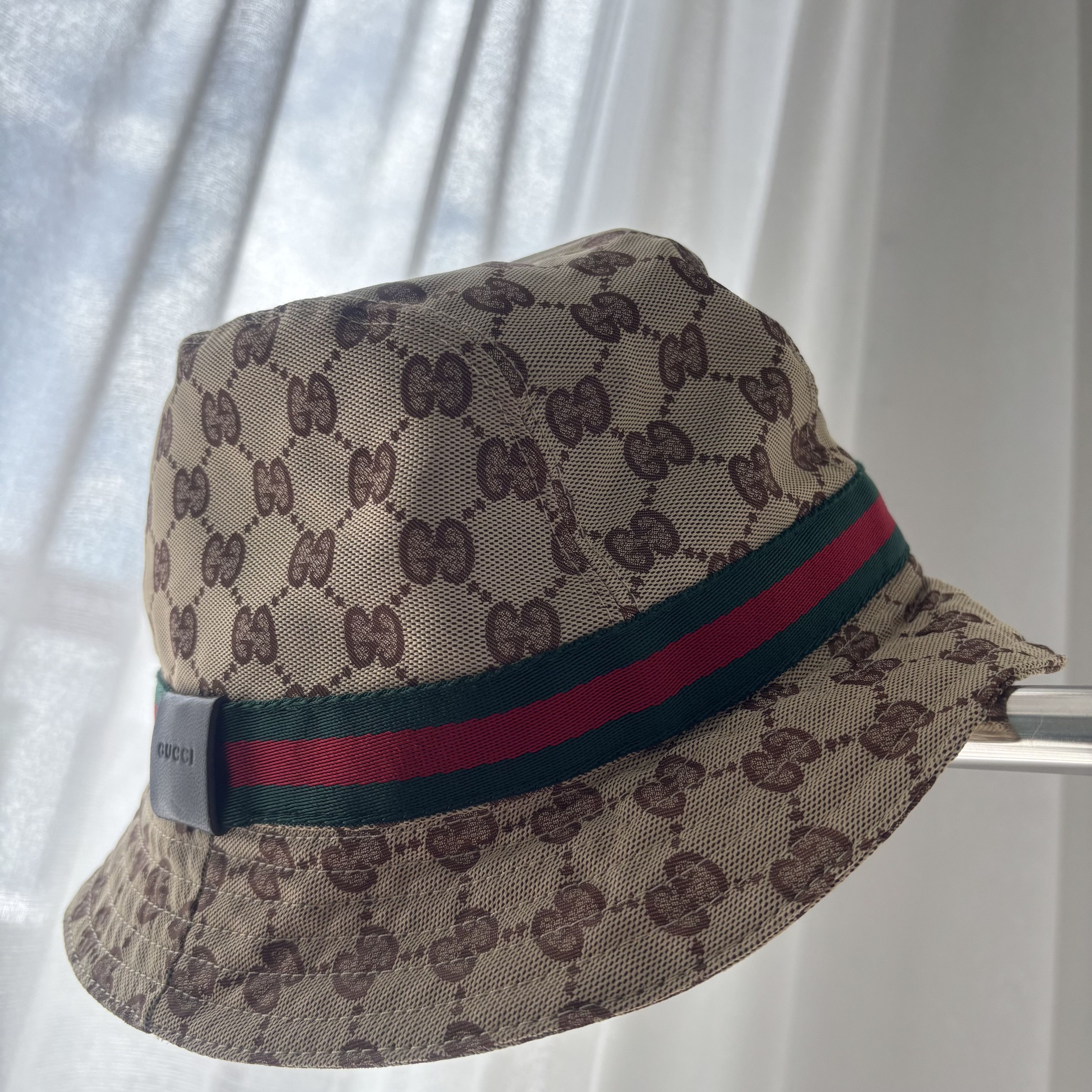 Gucci Gucci Beige GG Monogram Canvas Bucket Hat Size ONE SIZE - 2 Thumbnail