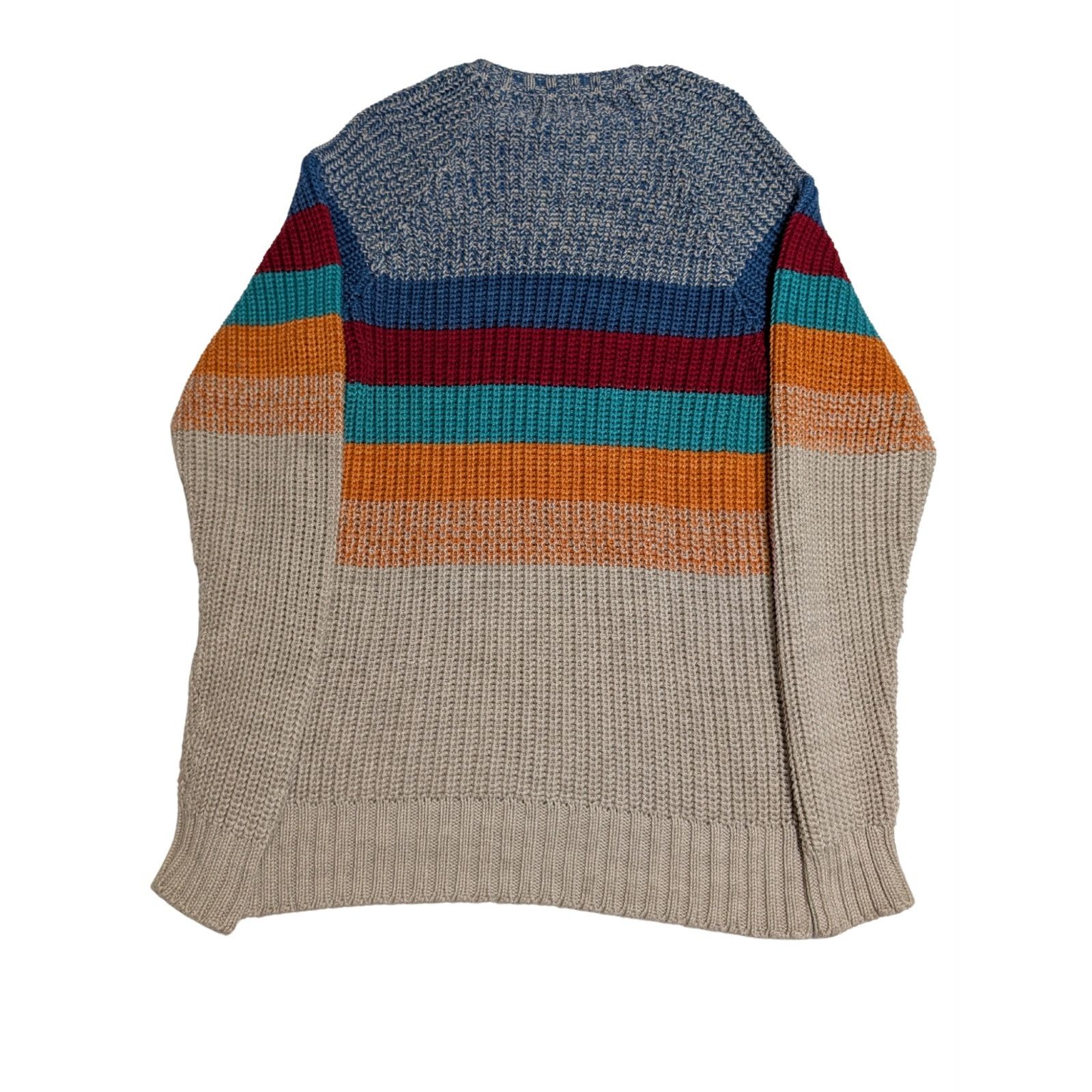 Unknown London Lost Horizons Haldarsvik Cotton Natural Handknit Sweater Size US M / EU 48-50 / 2 - 6 Thumbnail