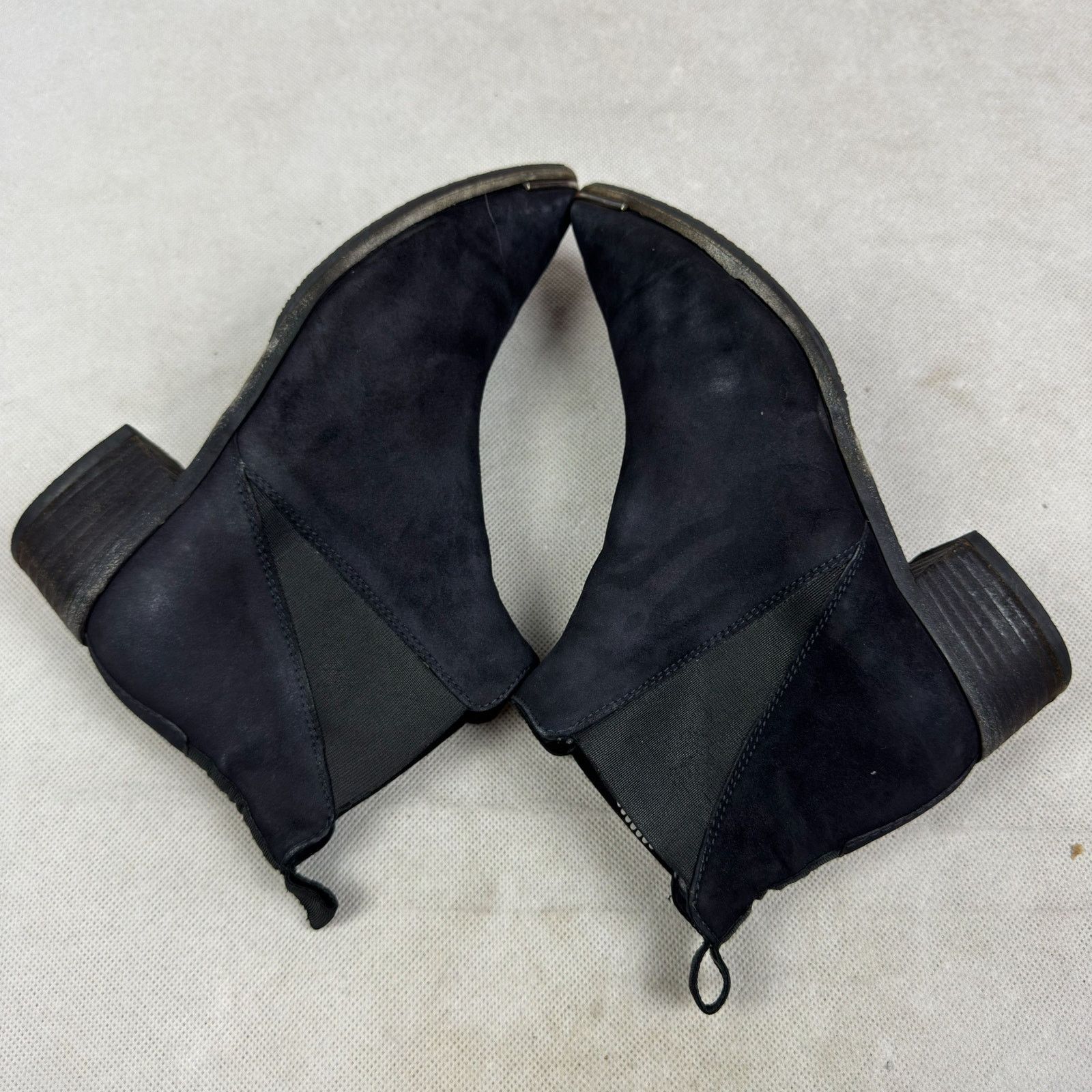 Acne Studios × Japanese Brand Acne Studios Jensen Womens Black Leather Pull On Ankle Boots Size US 4 / IT 34 - 3 Thumbnail