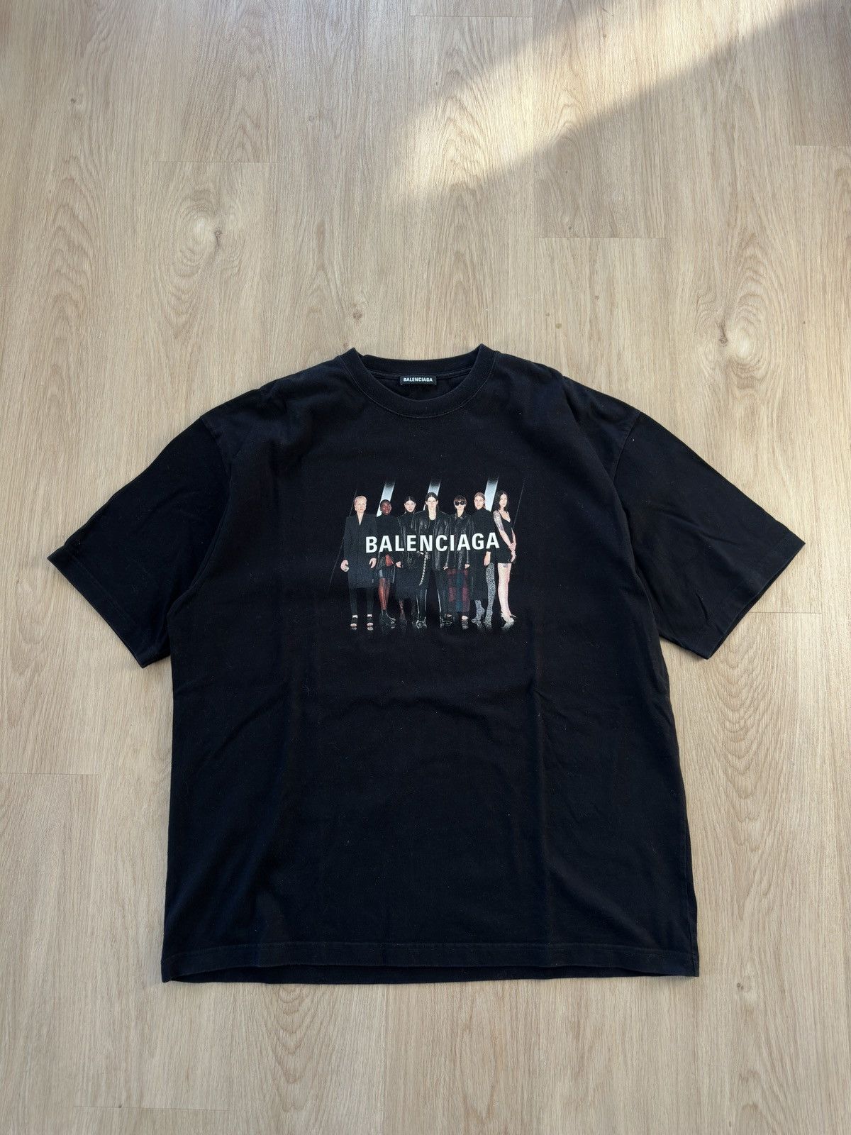 Balenciaga Balenciaga Music Mina series vintage portrait T-shirt